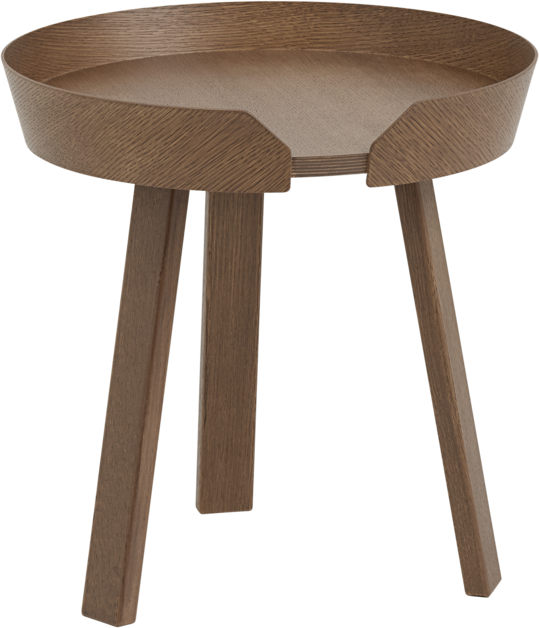 Around Coffee Table in Dunkelbraun präsentiert im Onlineshop von KAQTU Design AG. Beistelltisch ist von Muuto