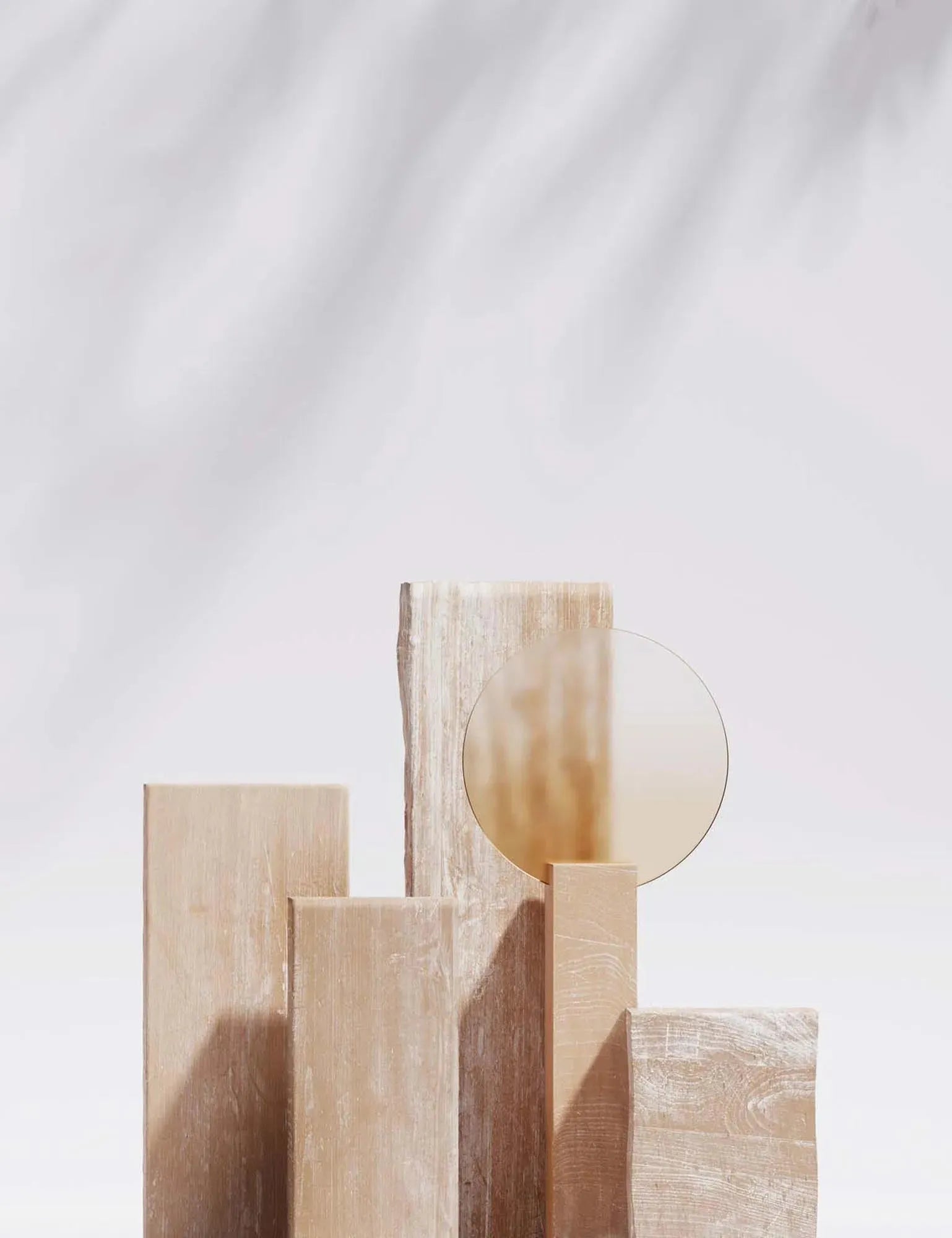 Holzblöcke Poster: Elegante Wanddekoration von Venture Home.