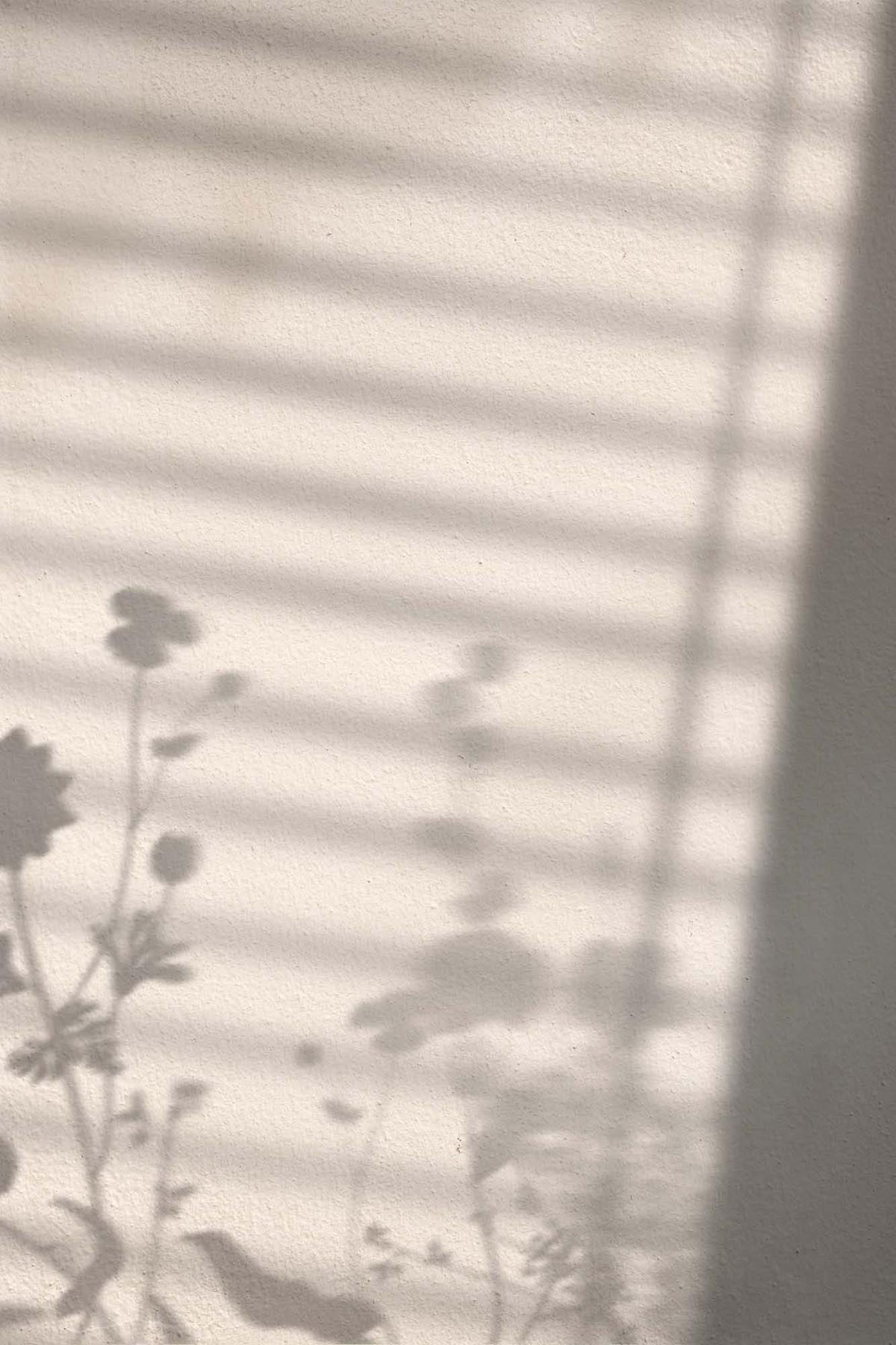 Stilvolles Poster mit floralen Silhouetten von Venture Home.