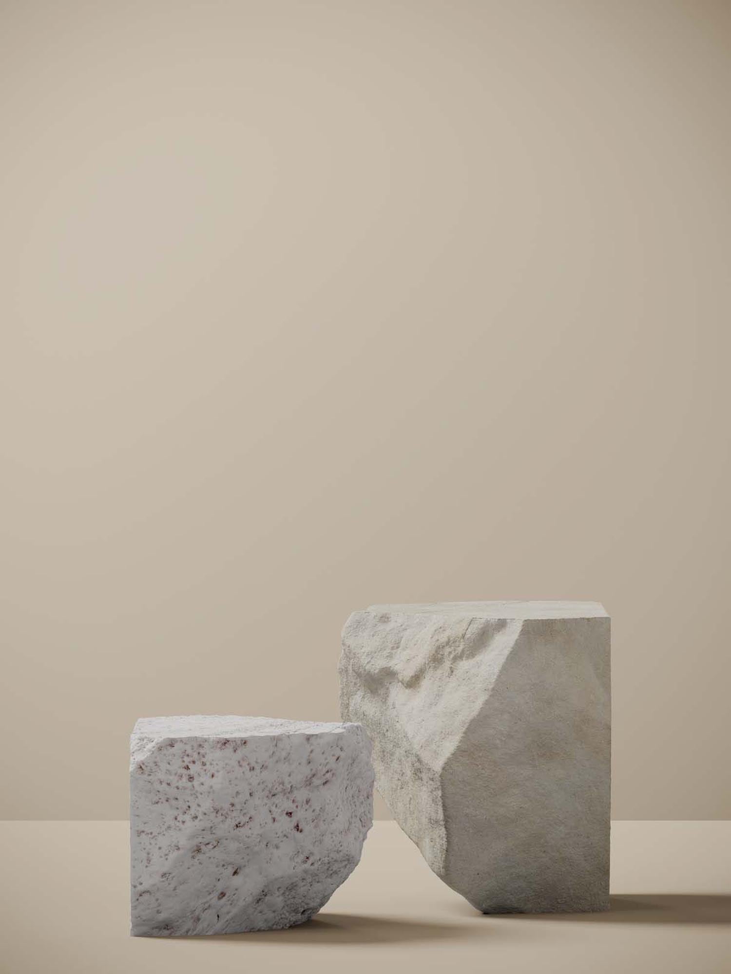 Rocks Poster in Beige präsentiert im Onlineshop von KAQTU Design AG. Bild ist von Venture Home