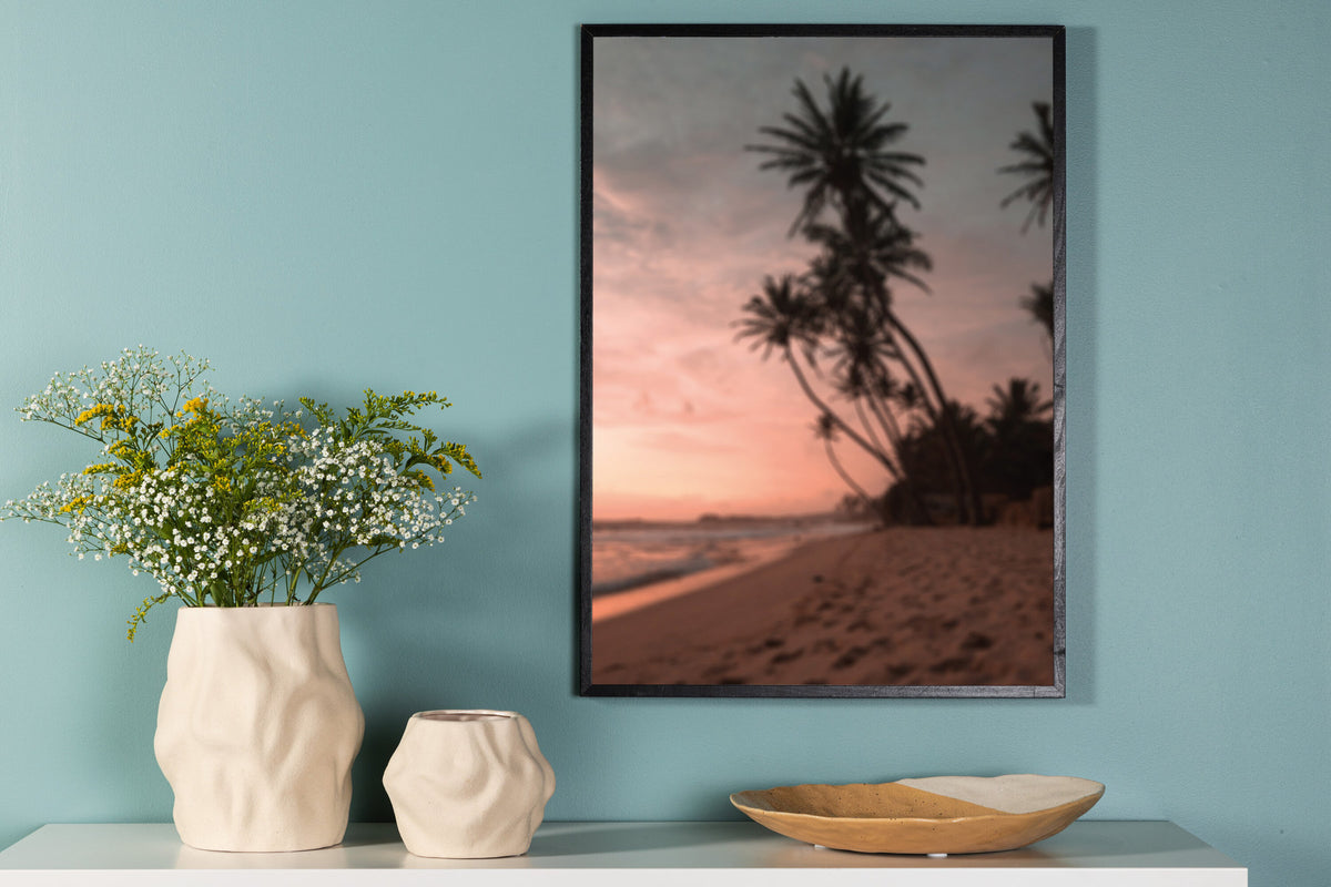 Summer Poster in Rosa präsentiert im Onlineshop von KAQTU Design AG. Bild ist von Venture Home