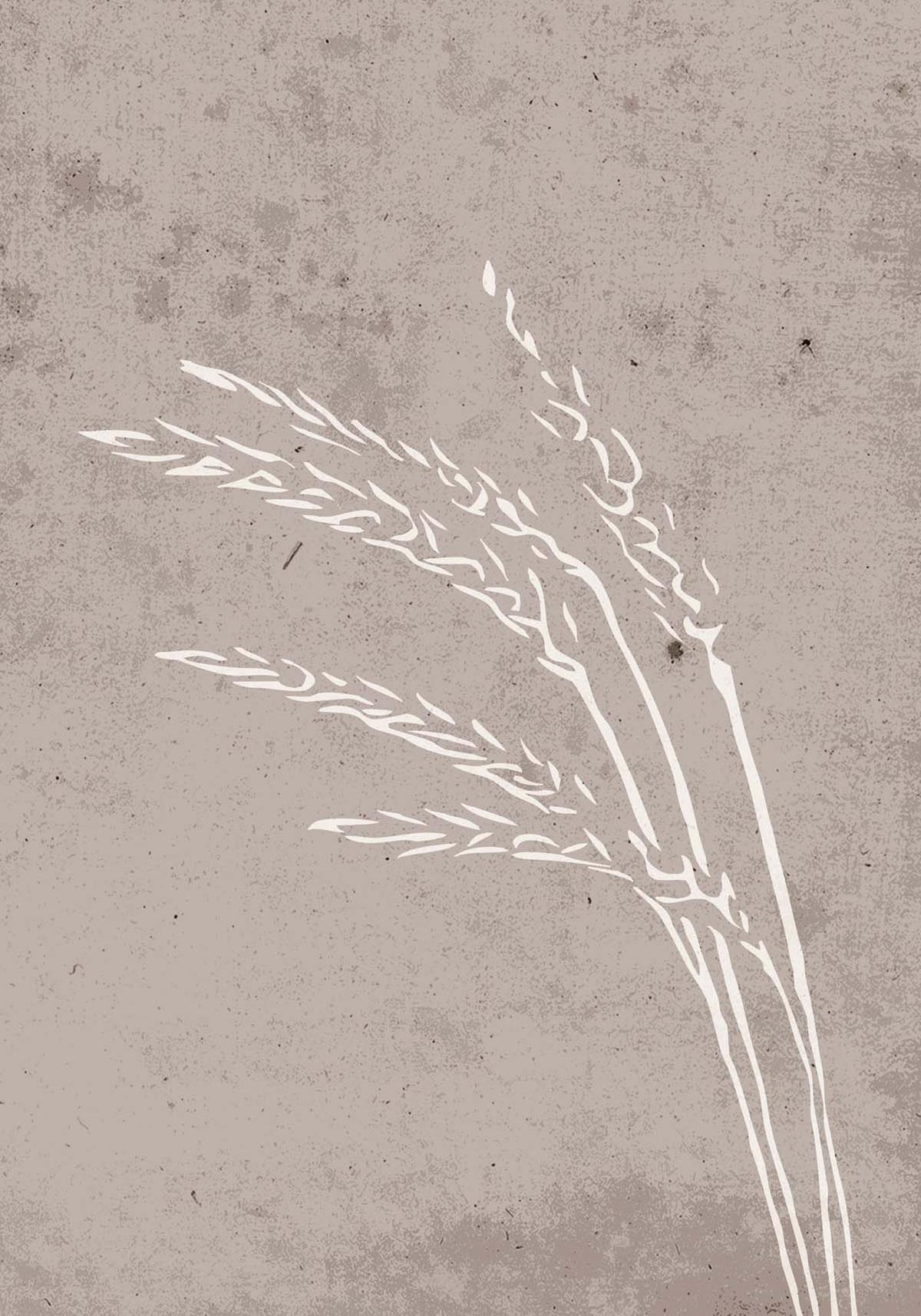 Seeds Poster in Beige präsentiert im Onlineshop von KAQTU Design AG. Bild ist von Venture Home