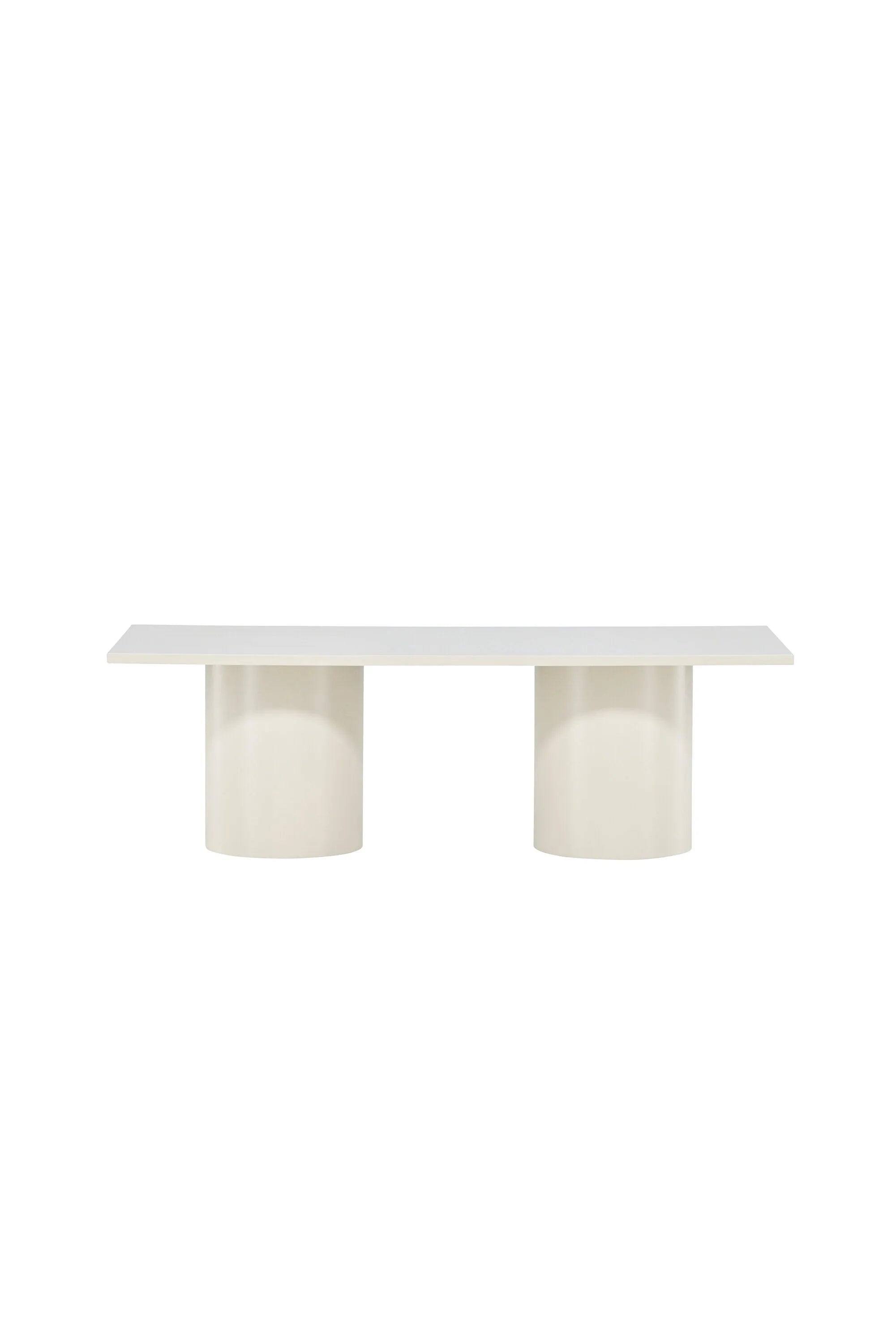 Eleganter Sandvika Tisch: Stilvoller Mittelpunkt in Beige, ideal für modernes und traditionelles Wohnzimmer.