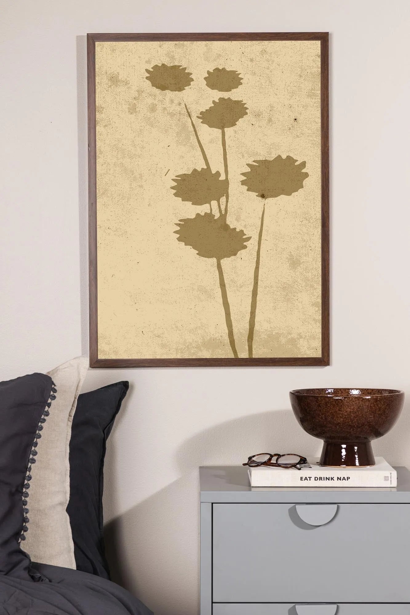 Elegantes Blumenposter von Venture Home für kreative Wohnräume.