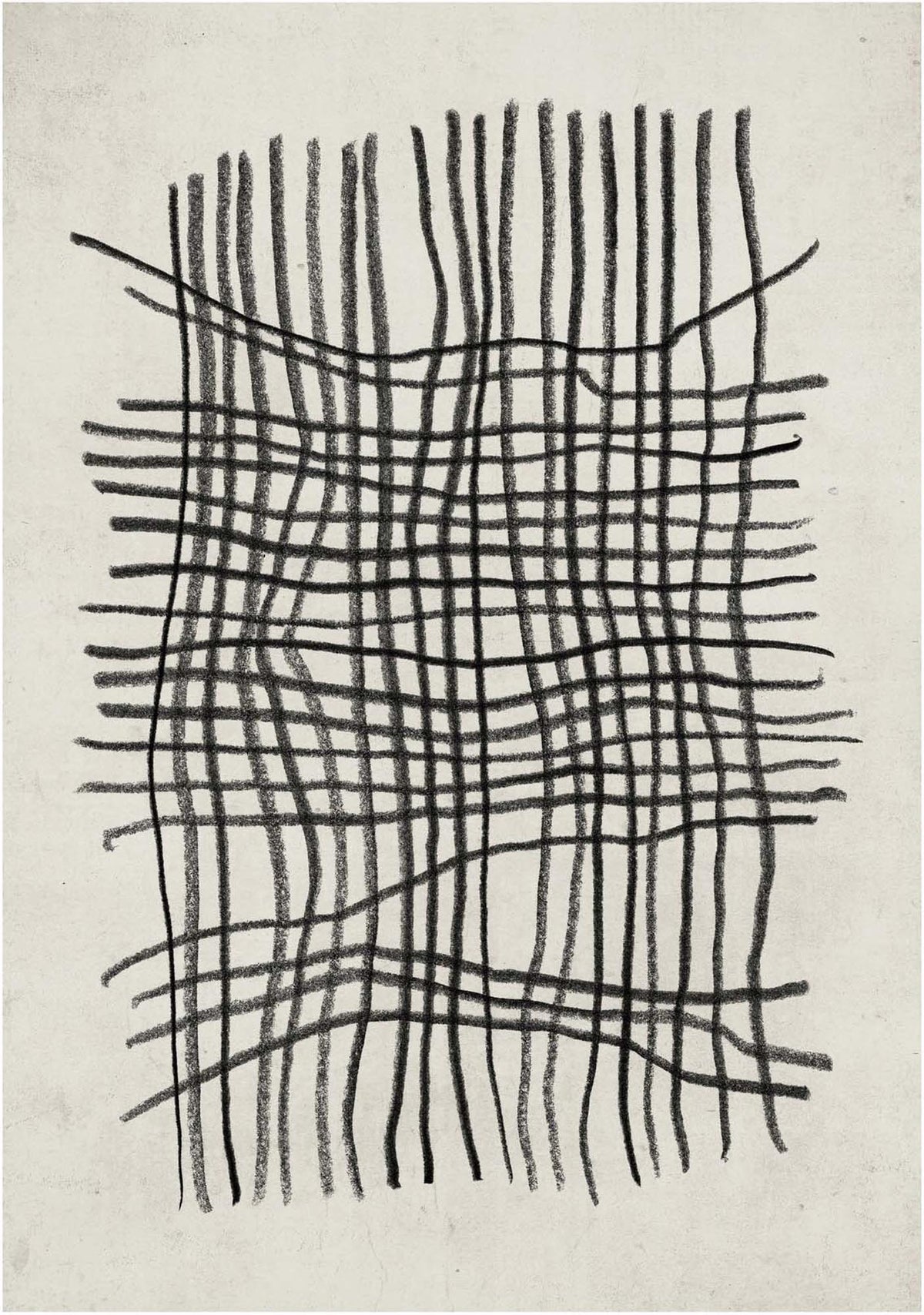 Linework Poster in Beige präsentiert im Onlineshop von KAQTU Design AG. Bild ist von Venture Home