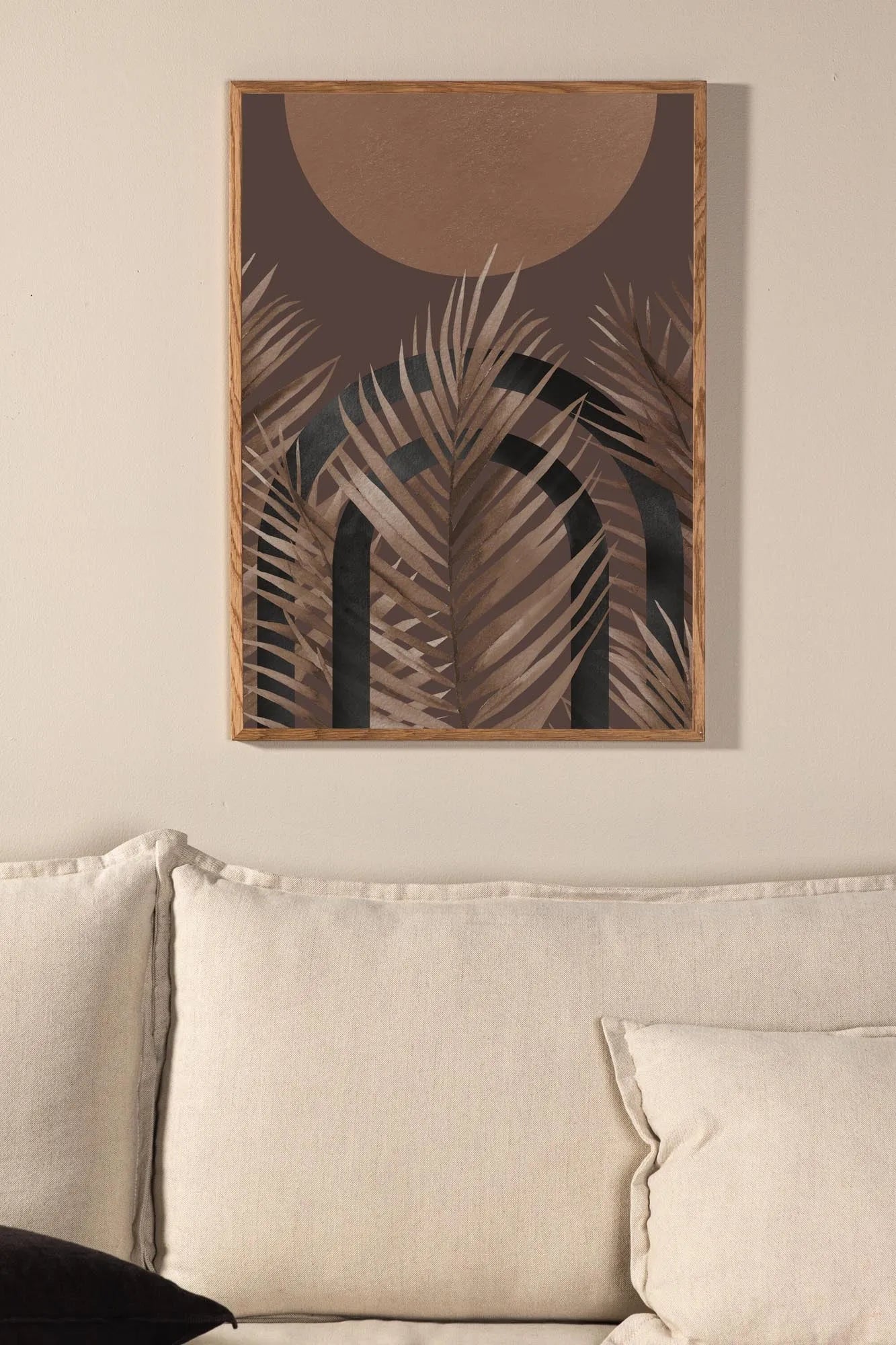 Modernes Poster mit minimalistischen Strukturen von Venture Home.