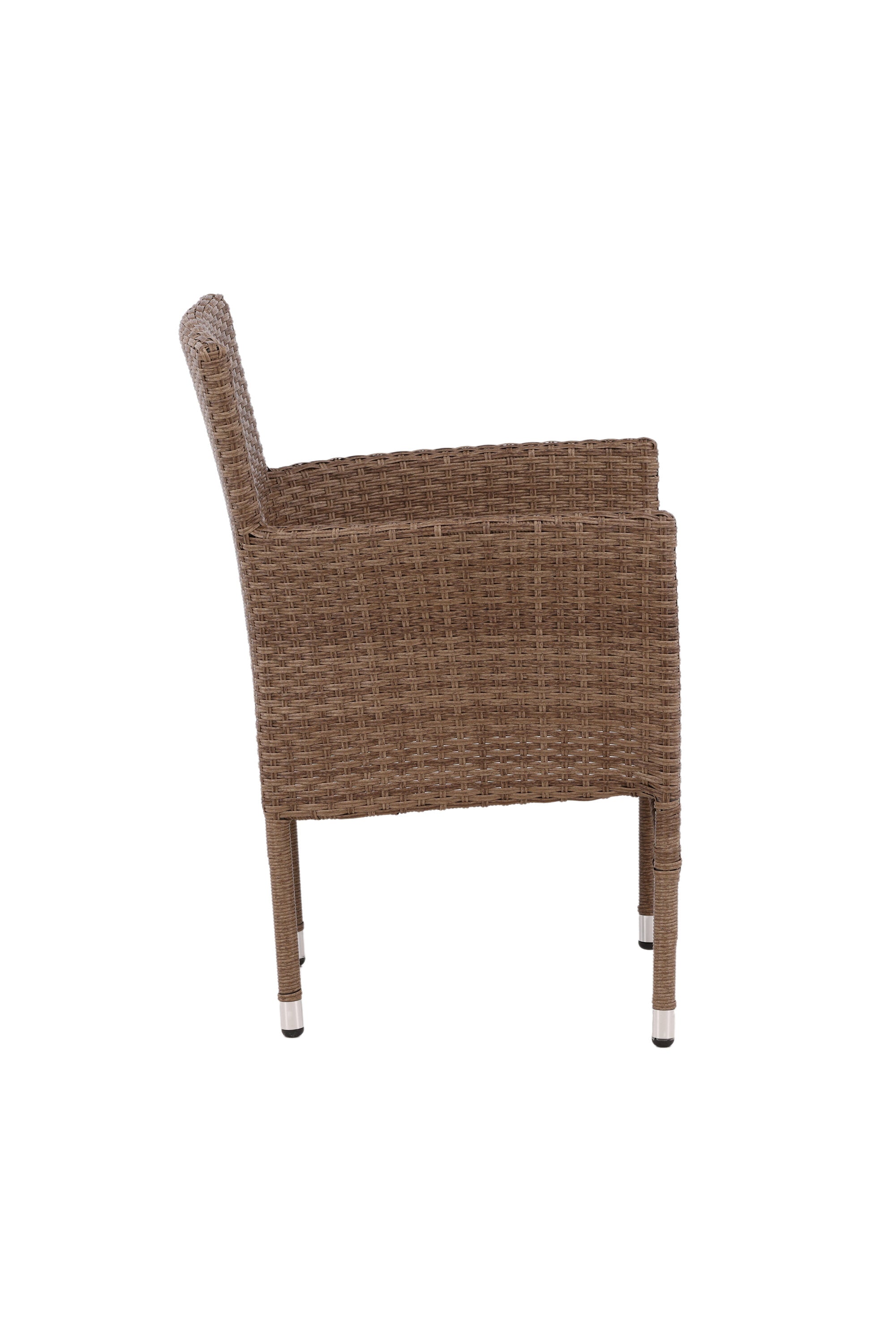 Malin Gartenstuhl in Natur präsentiert im Onlineshop von KAQTU Design AG. Gartenstuhl mit Armlehnen ist von Venture Home