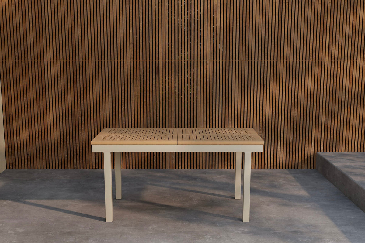 Panama Rechteckiger Esstisch in Natur präsentiert im Onlineshop von KAQTU Design AG. Gartentisch ist von Venture Home