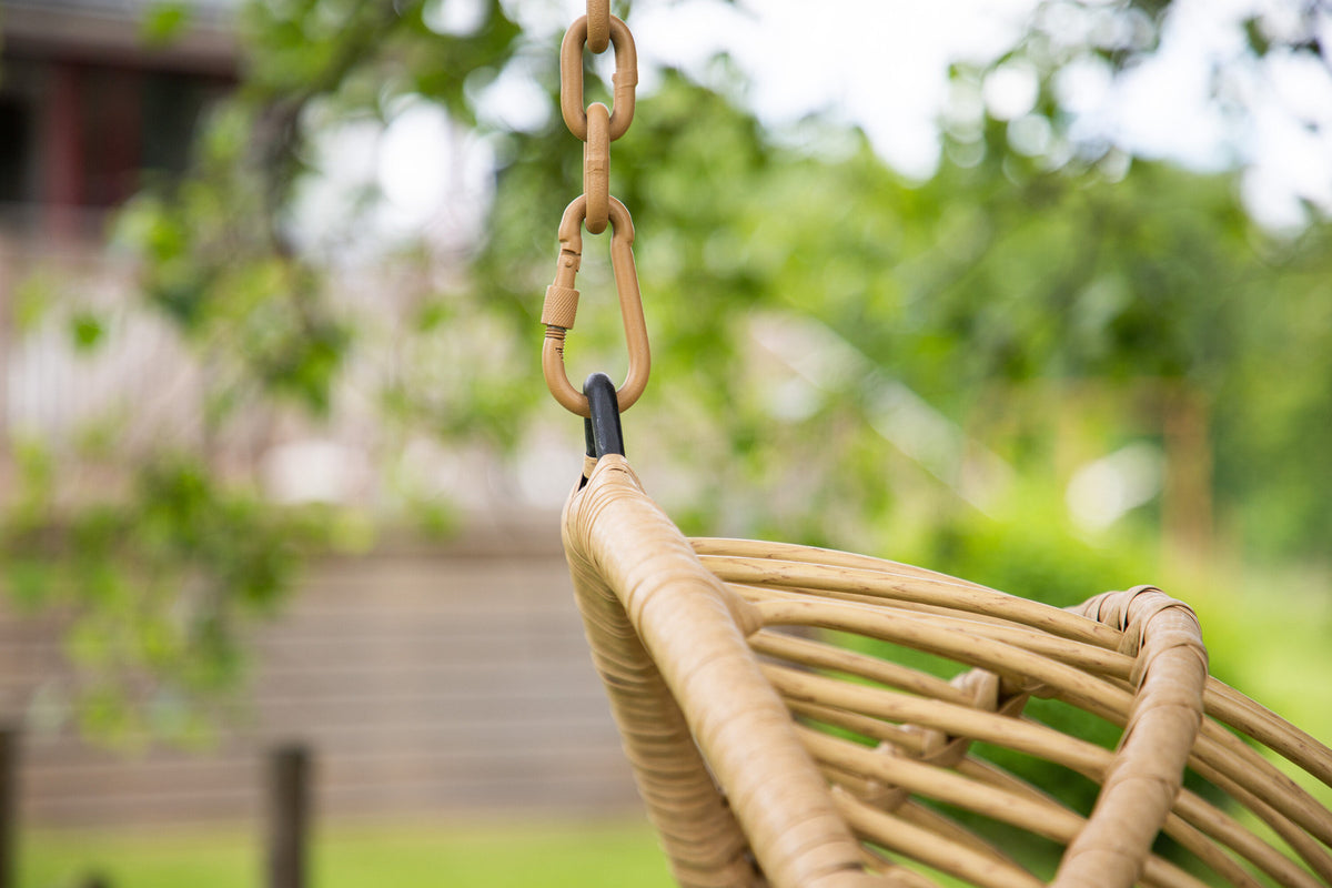 Pulau Hängesessel in Natur präsentiert im Onlineshop von KAQTU Design AG. Hängestuhl ist von Venture Home