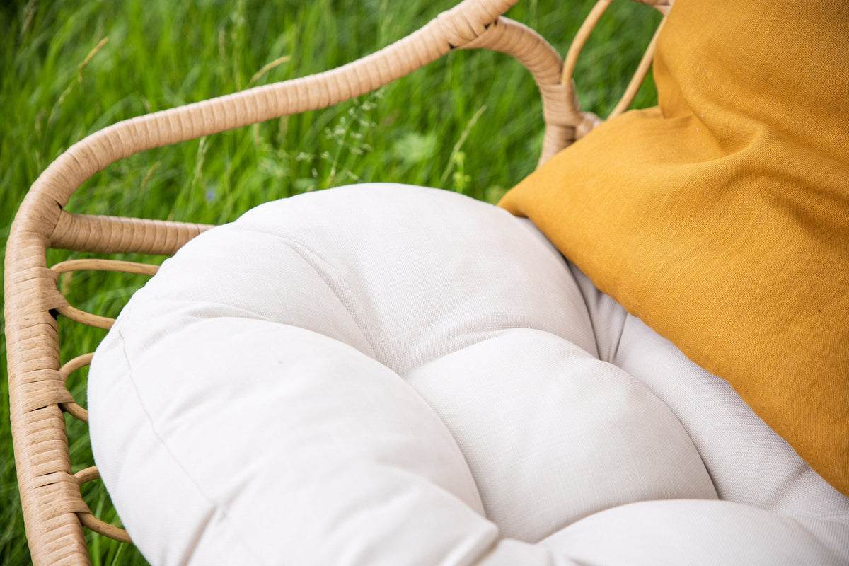 Pulau Hängesessel in Natur präsentiert im Onlineshop von KAQTU Design AG. Hängestuhl ist von Venture Home