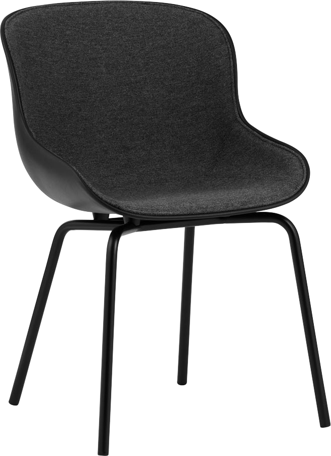Hyg Stuhl schwarz Frontpolster - KAQTU Design