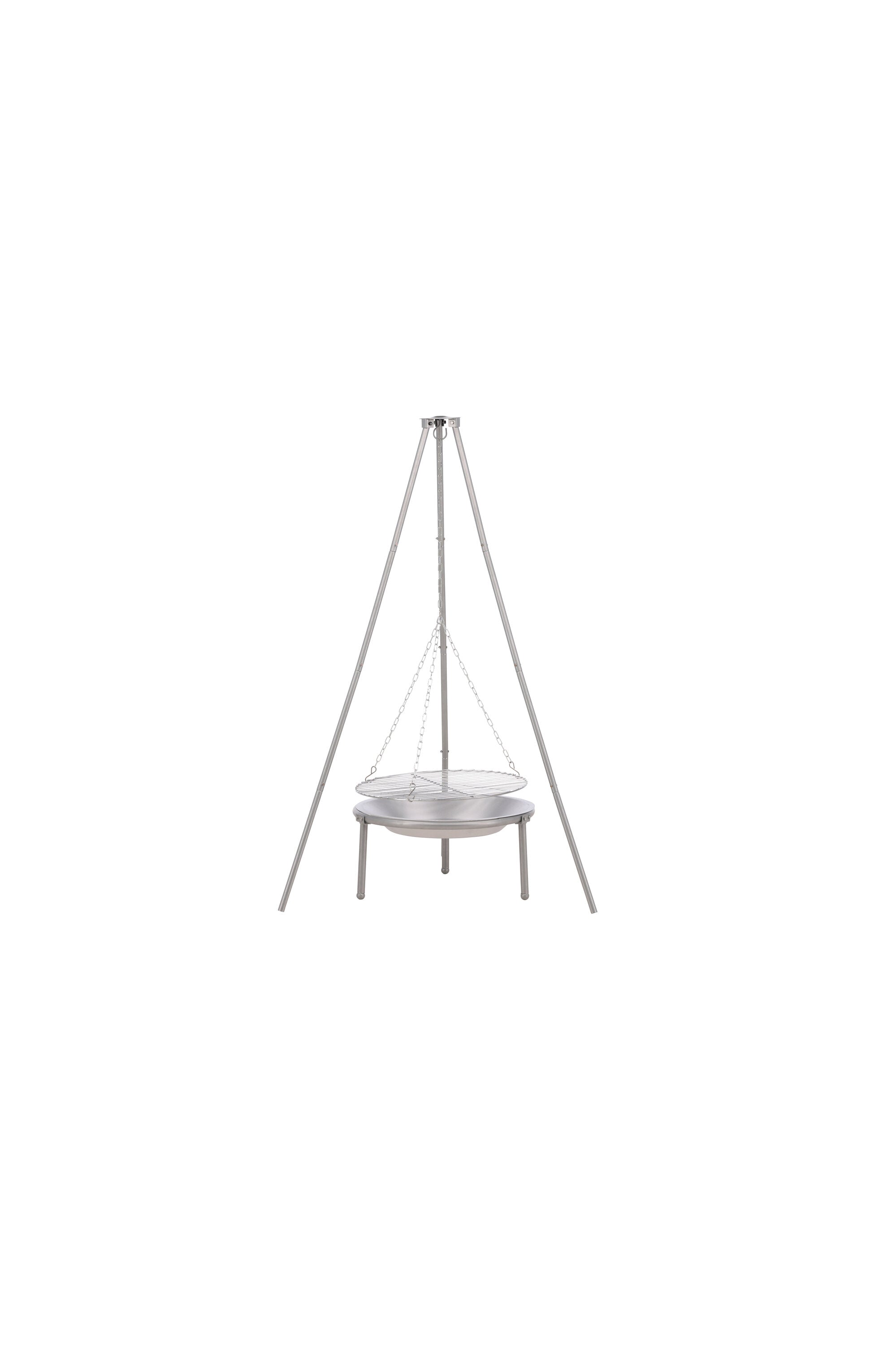Ukunda Feuerpit in Silber präsentiert im Onlineshop von KAQTU Design AG. Feuerschale ist von Venture Home