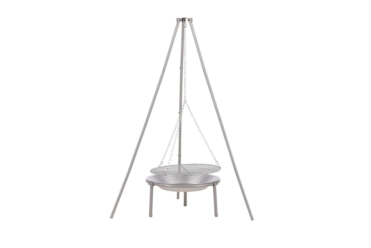 Ukunda Feuerpit in Silber präsentiert im Onlineshop von KAQTU Design AG. Feuerschale ist von Venture Home