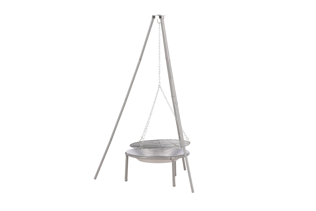 Ukunda Feuerpit in Silber präsentiert im Onlineshop von KAQTU Design AG. Feuerschale ist von Venture Home