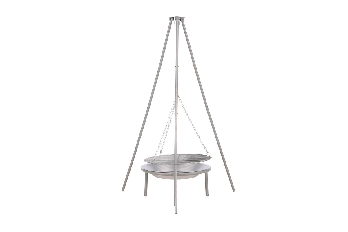 Ukunda Feuerpit in Silber präsentiert im Onlineshop von KAQTU Design AG. Feuerschale ist von Venture Home