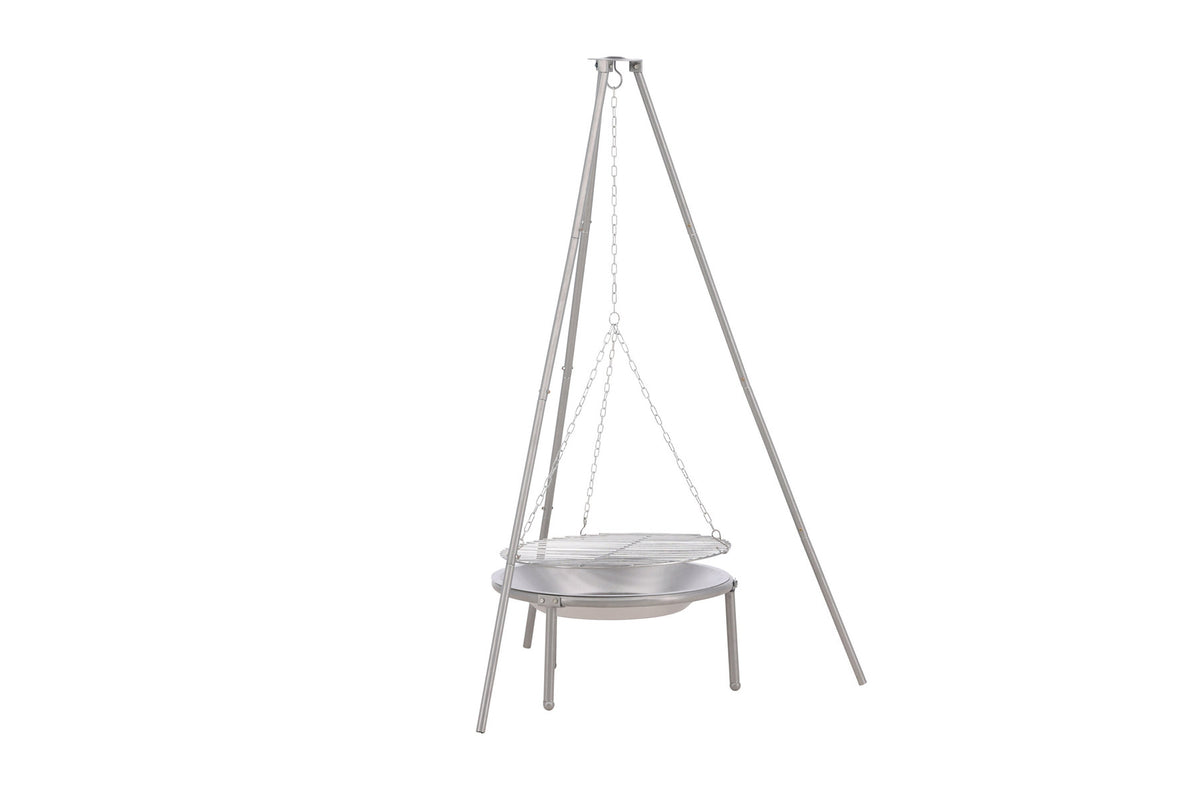 Ukunda Feuerpit in Silber präsentiert im Onlineshop von KAQTU Design AG. Feuerschale ist von Venture Home