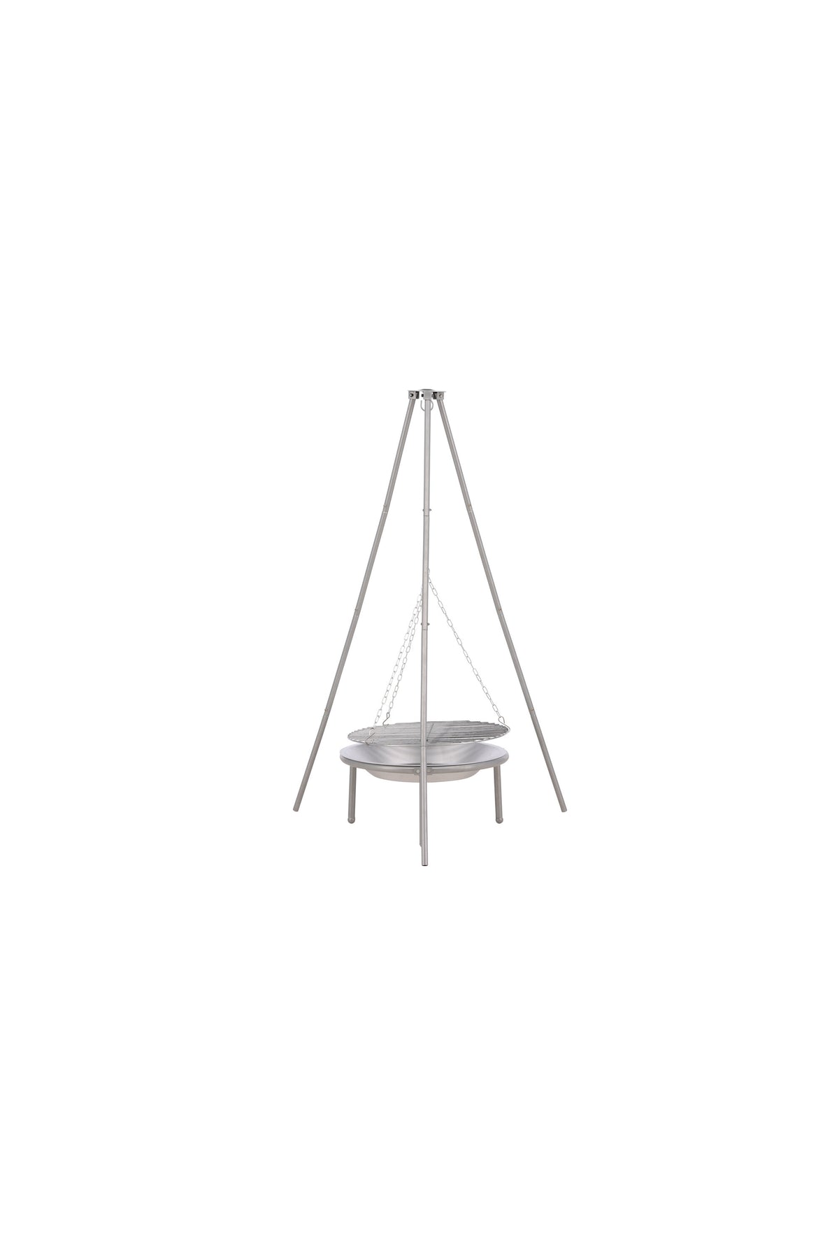 Ukunda Feuerpit in Silber präsentiert im Onlineshop von KAQTU Design AG. Feuerschale ist von Venture Home