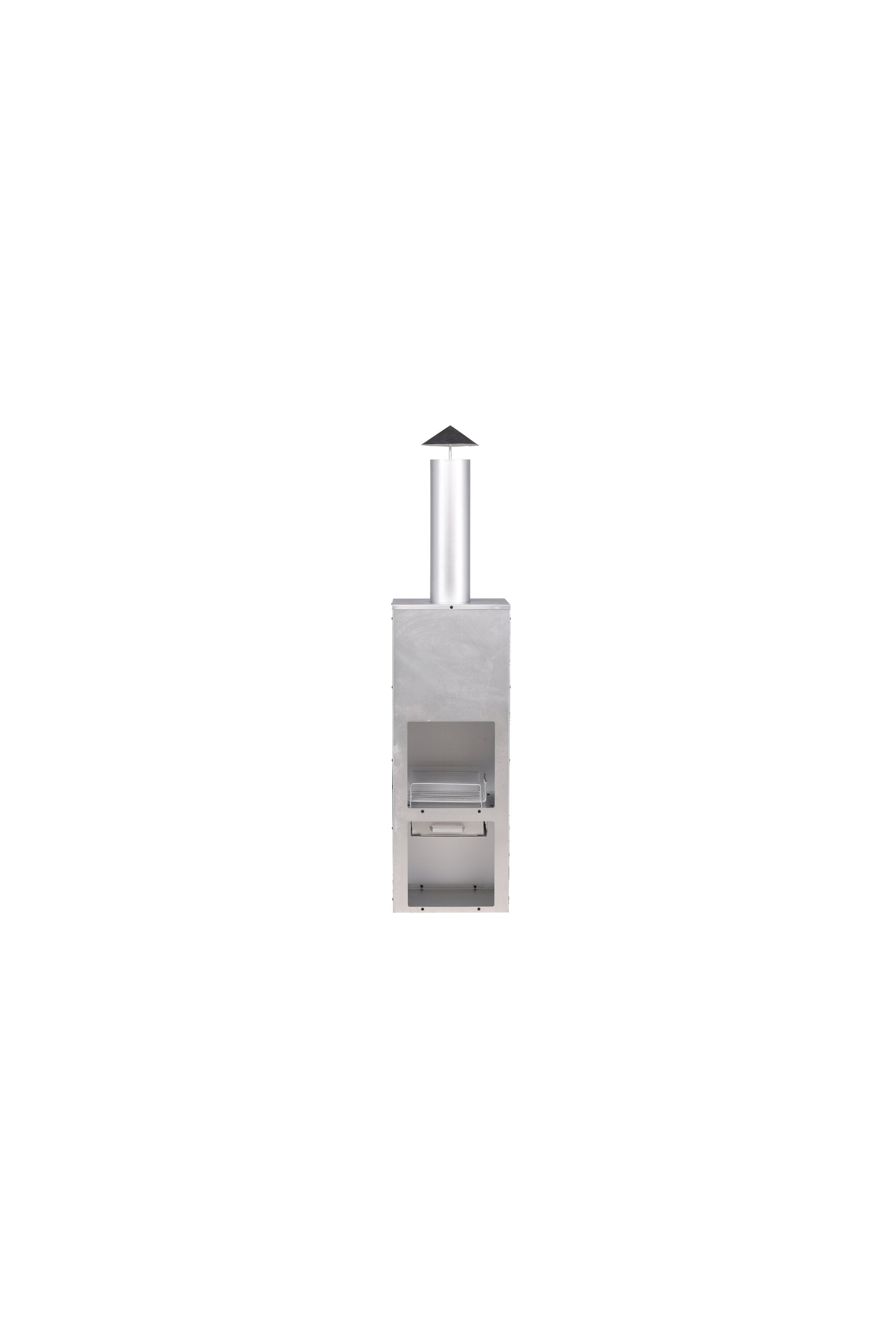 Makarima Feuerpit in Silber präsentiert im Onlineshop von KAQTU Design AG. Feuerschale ist von Venture Home