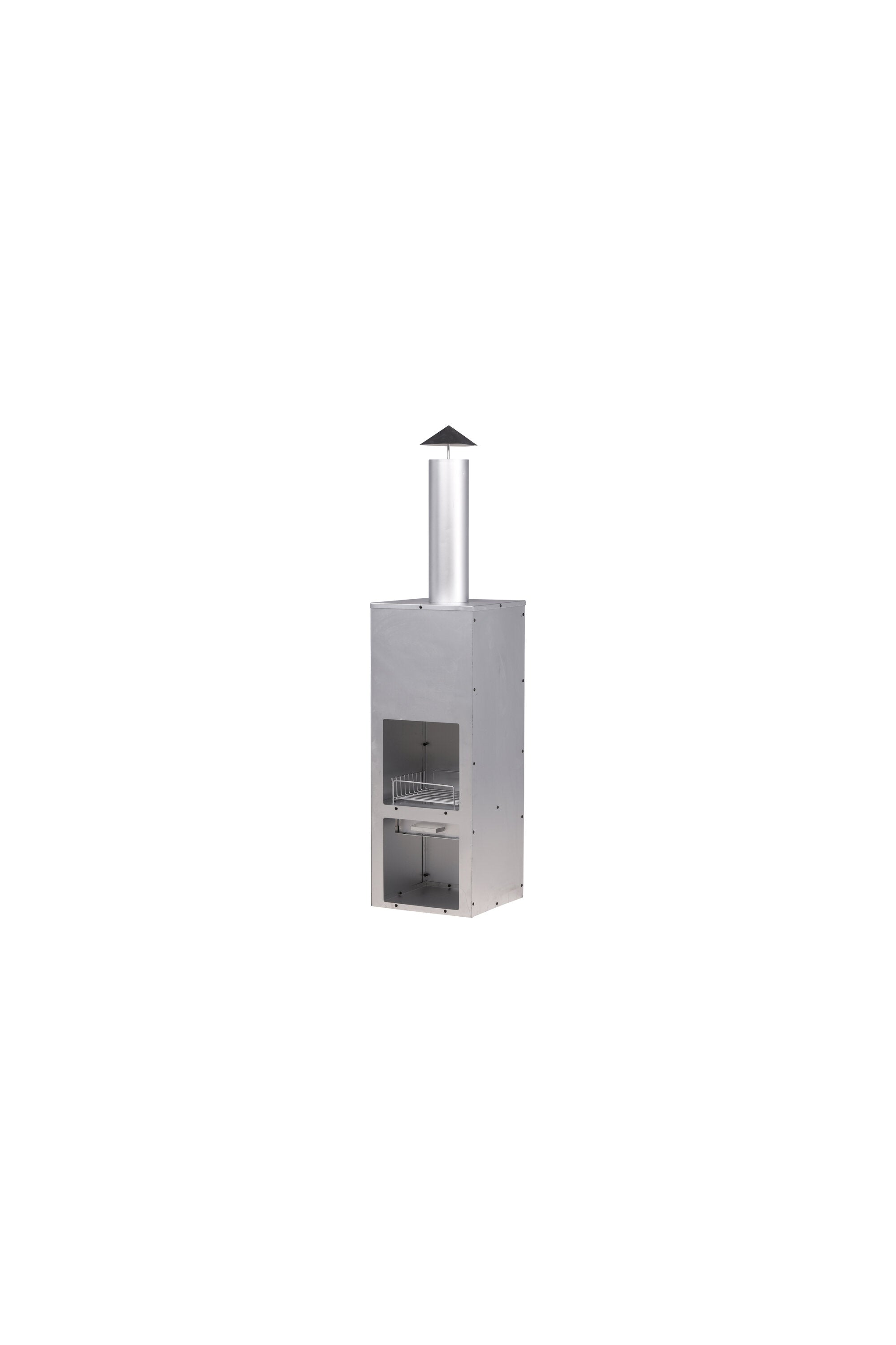 Makarima Feuerpit in Silber präsentiert im Onlineshop von KAQTU Design AG. Feuerschale ist von Venture Home