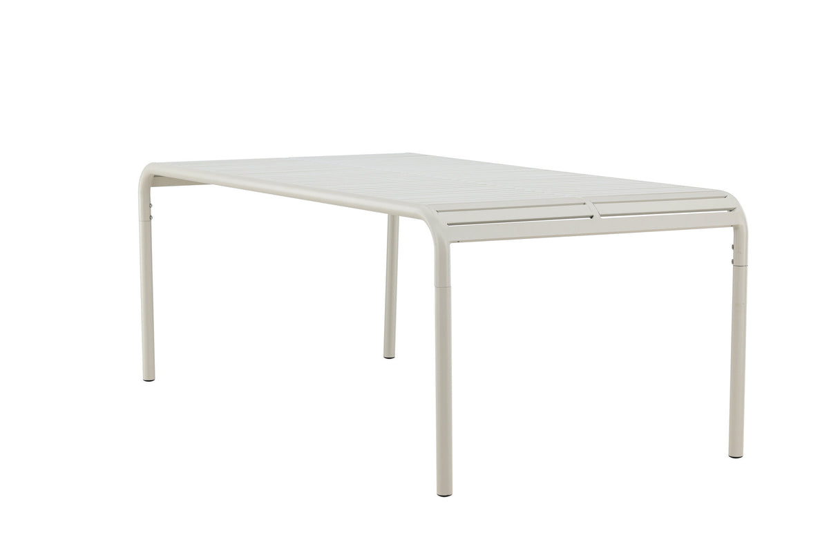 Rechteckiger Gartentisch Borneo in Beige präsentiert im Onlineshop von KAQTU Design AG. Gartentisch ist von Venture Home