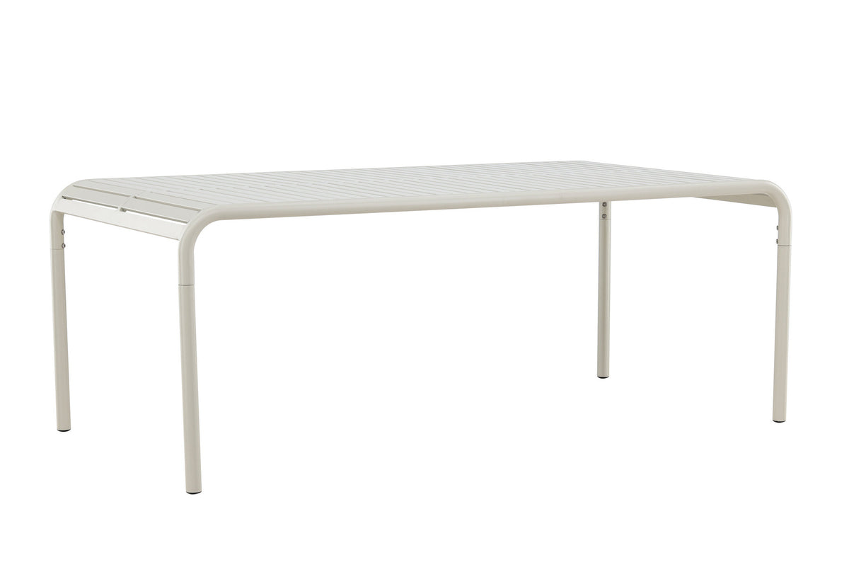 Rechteckiger Gartentisch Borneo in Beige präsentiert im Onlineshop von KAQTU Design AG. Gartentisch ist von Venture Home