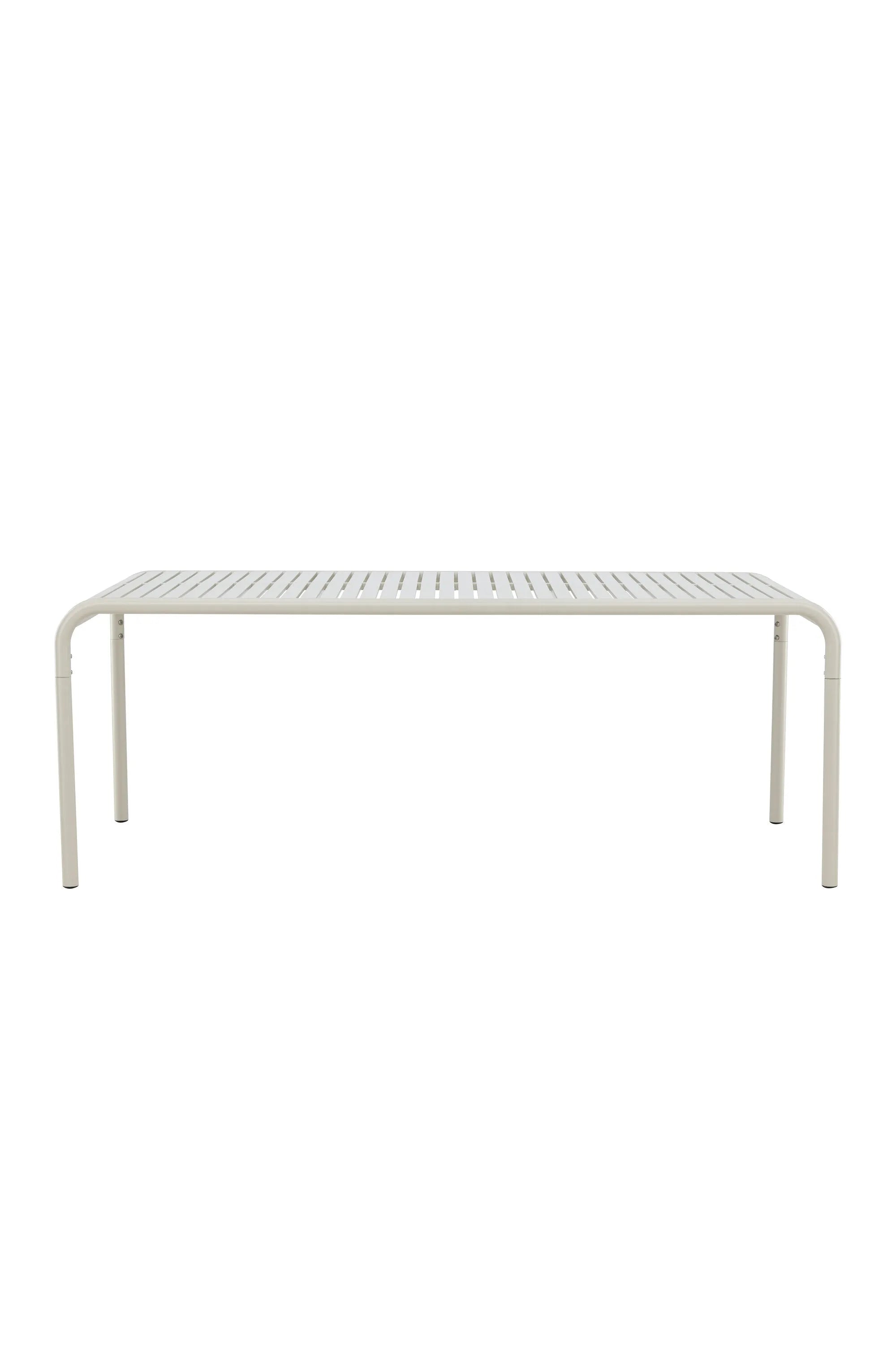 Der Borneo Tisch vereint modernes Design mit Funktionalität, ideal für stilvolle Outdoor-Dinner mit bis zu acht Gästen.