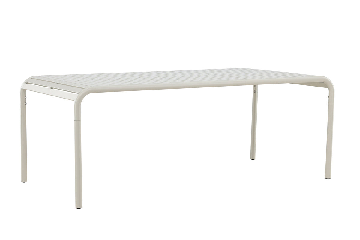 Rechteckiger Gartentisch Borneo in Beige präsentiert im Onlineshop von KAQTU Design AG. Gartentisch ist von Venture Home