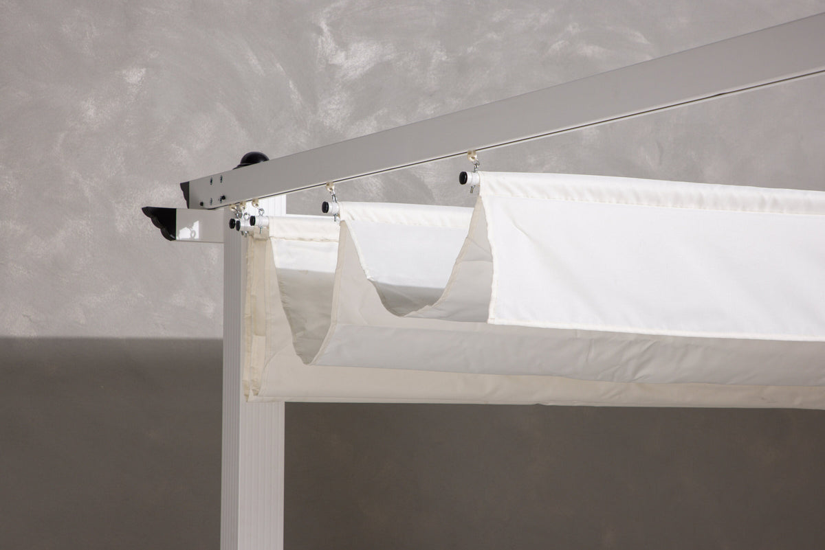 Lazio Pavillon in Weiss präsentiert im Onlineshop von KAQTU Design AG. Pavillon ist von Venture Home