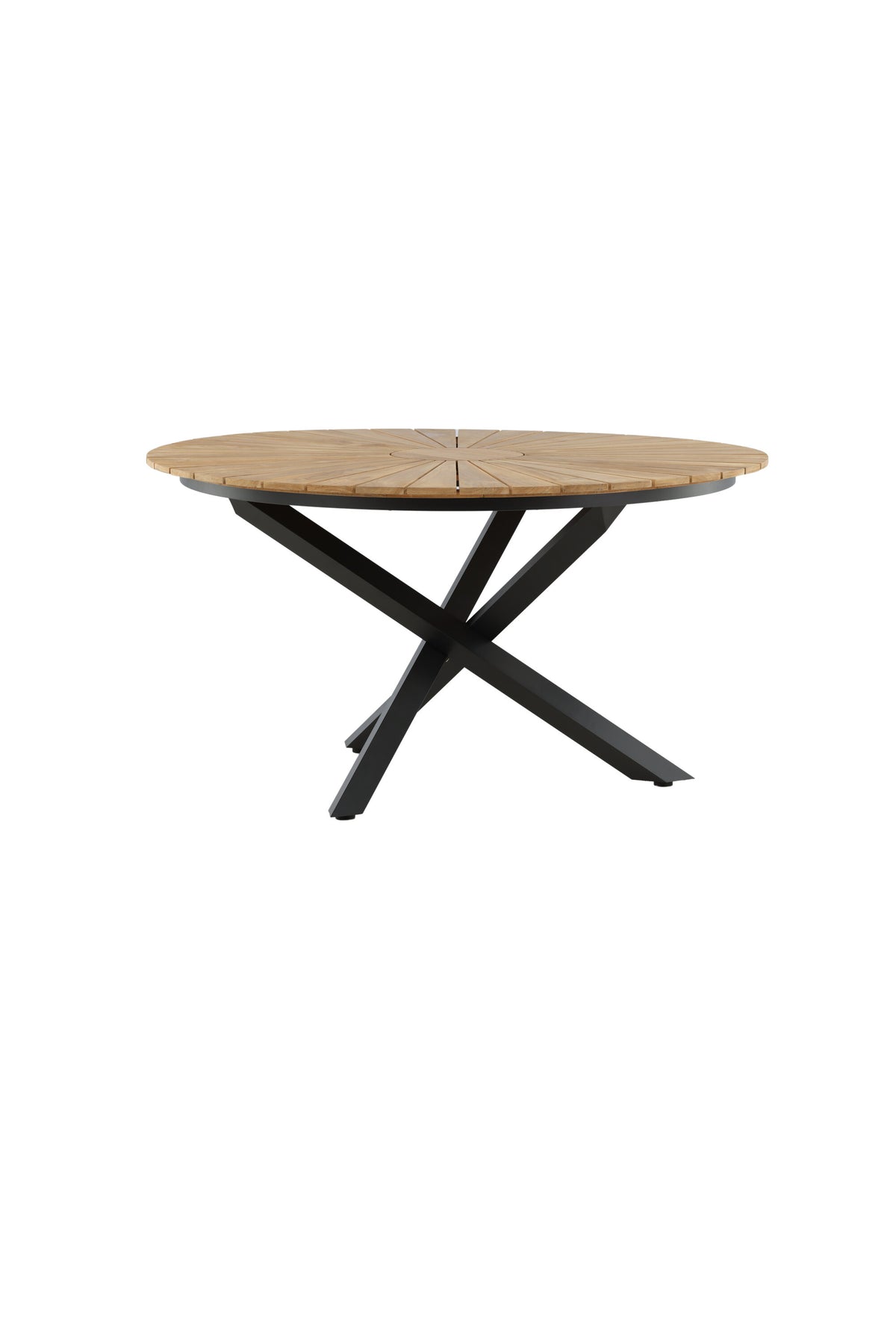 Runder Gartentisch Mexiko in Schwarz präsentiert im Onlineshop von KAQTU Design AG. Gartentisch ist von Venture Home
