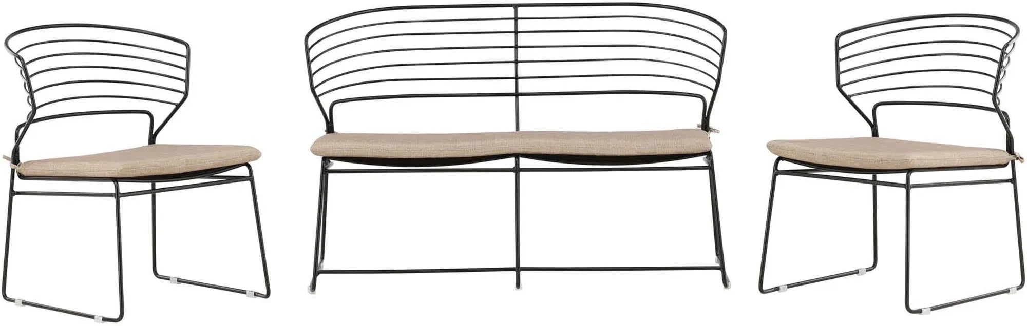 Elegantes Milano Loungeset: Ihr stilvolles Outdoor-Wohnzimmer.
