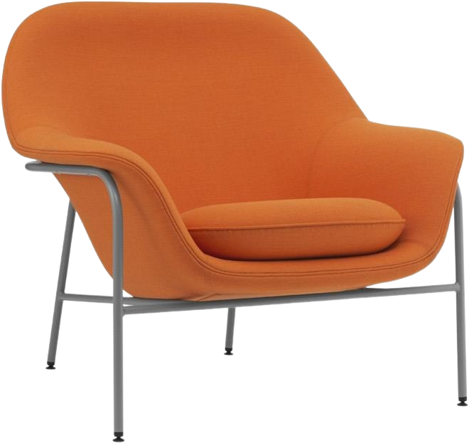 Drape Lounge Sessel Hoch - KAQTU Design