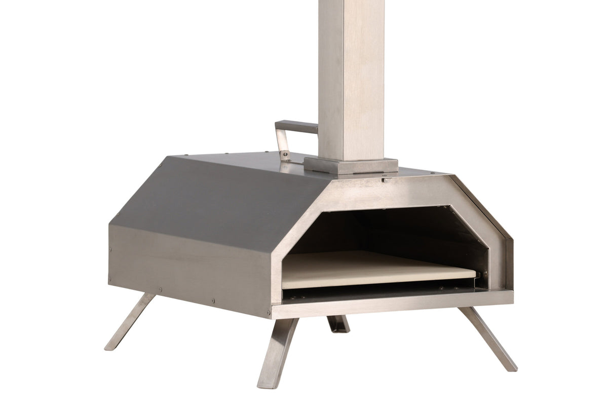 Hamnå Pizzaofen in Silber präsentiert im Onlineshop von KAQTU Design AG. Pizza ist von Venture Home
