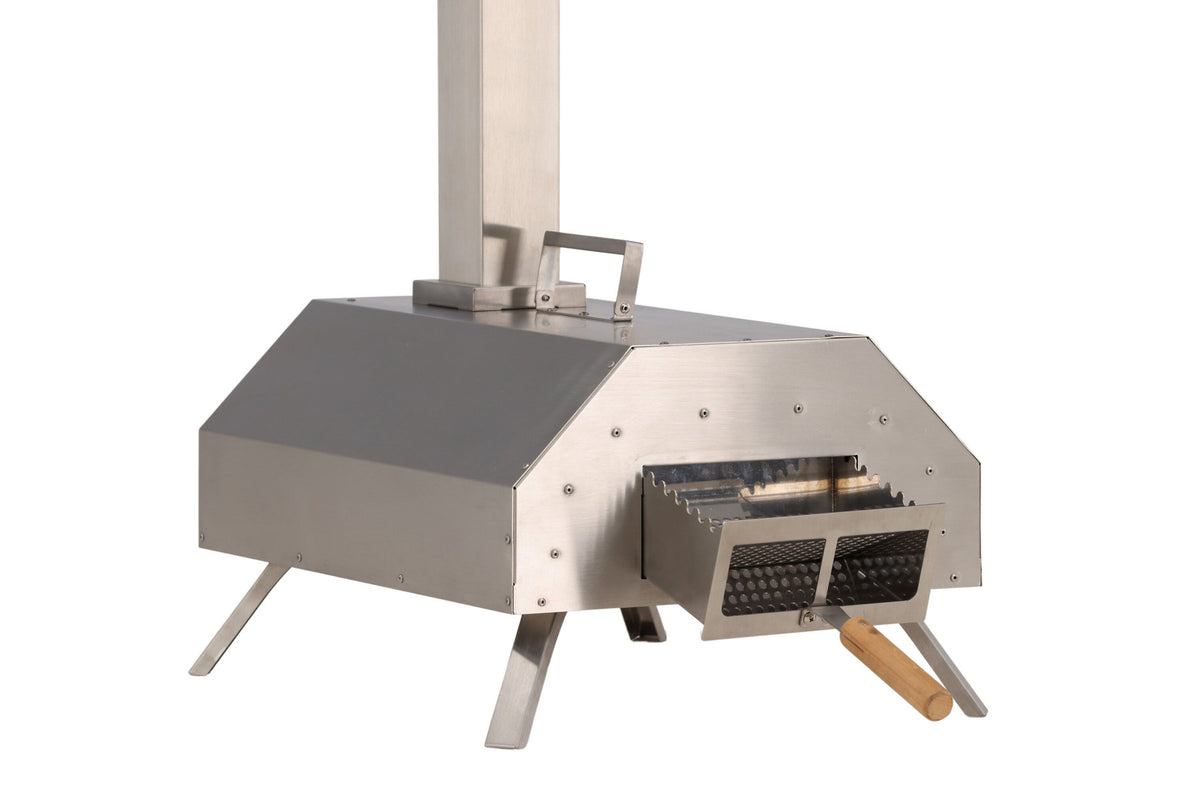 Hamnå Pizzaofen in Silber präsentiert im Onlineshop von KAQTU Design AG. Pizza ist von Venture Home