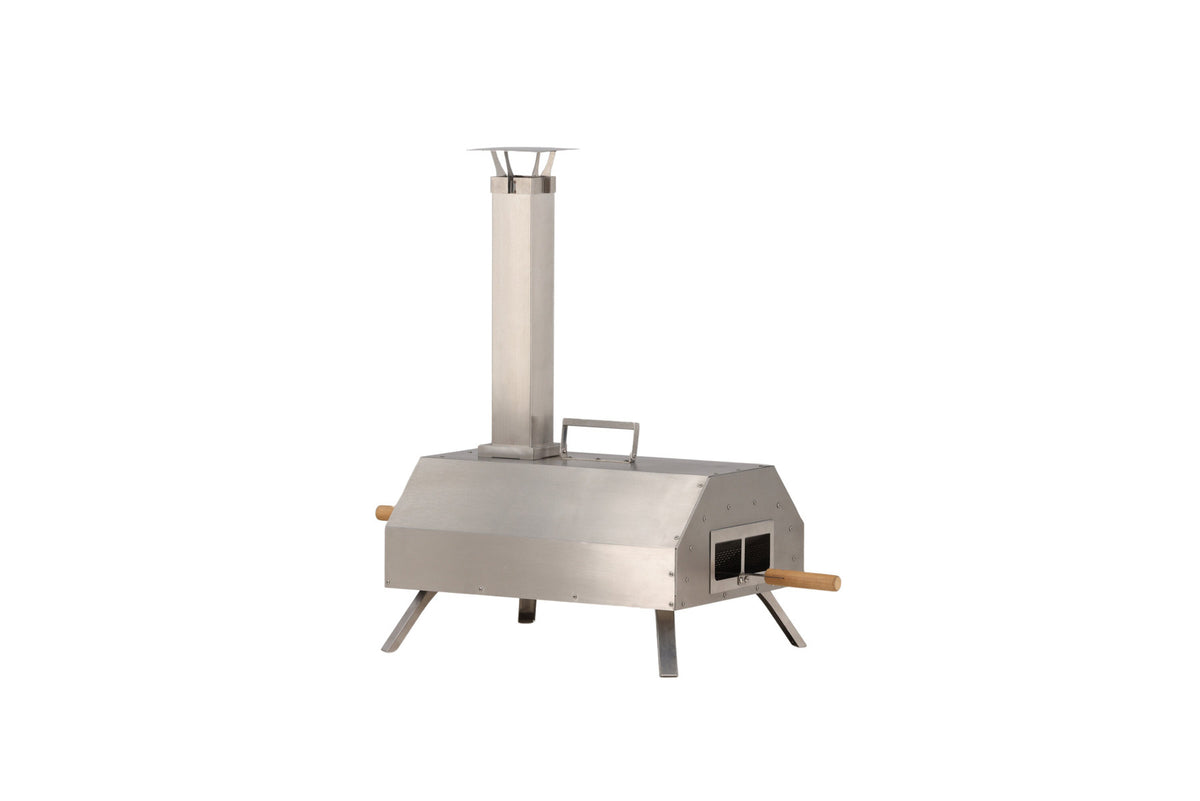 Hamnå Pizzaofen in Silber präsentiert im Onlineshop von KAQTU Design AG. Pizza ist von Venture Home