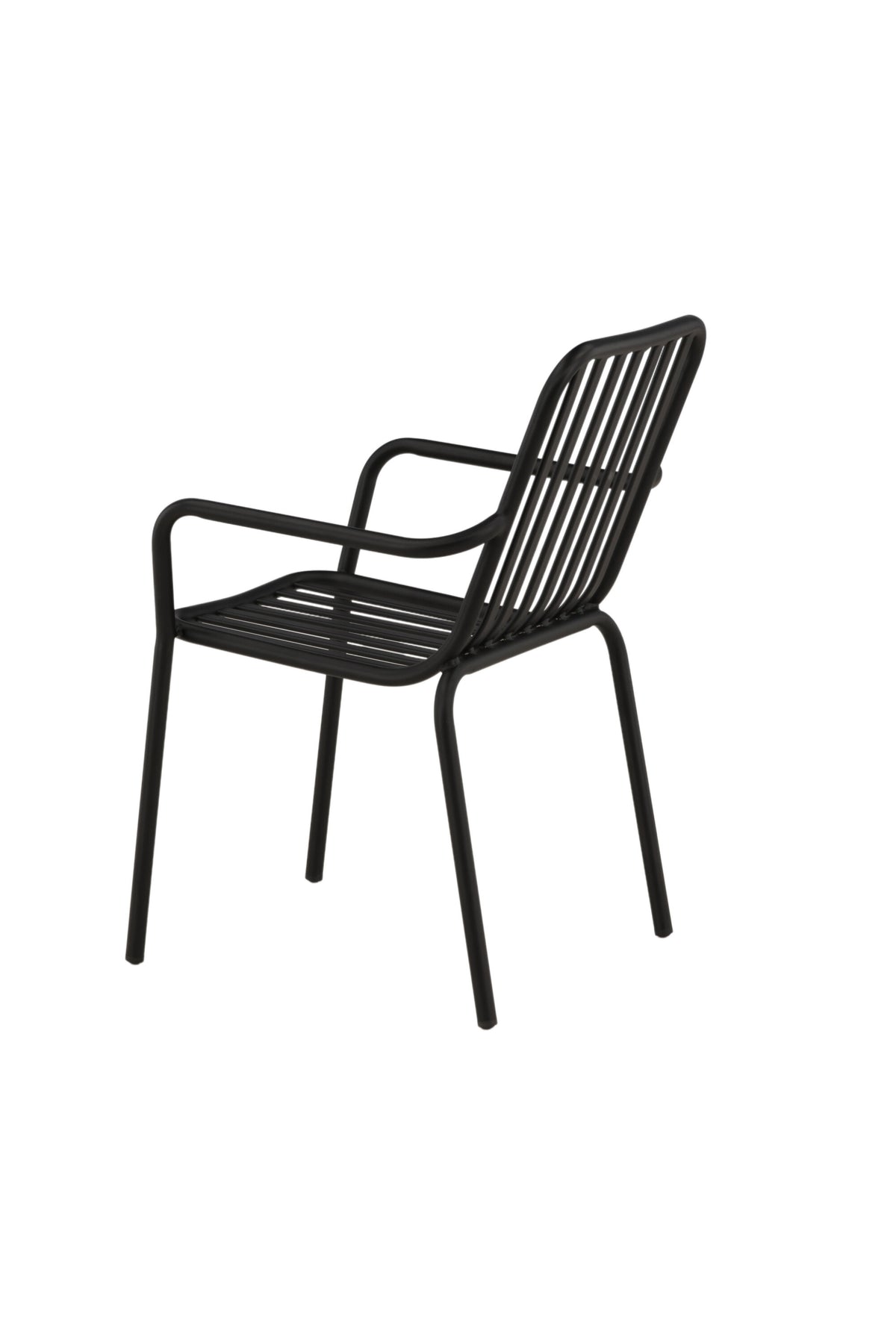 Peking Gartenstuhl in Schwarz präsentiert im Onlineshop von KAQTU Design AG. Gartenstuhl mit Armlehnen ist von Venture Home