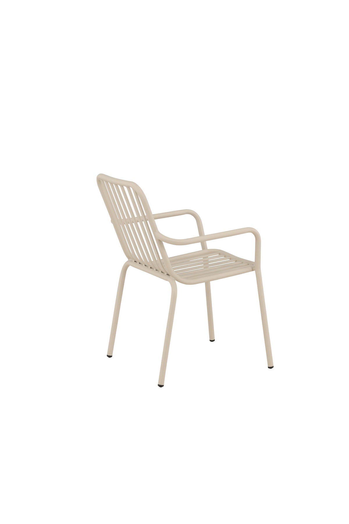 Peking Gartenstuhl in Beige präsentiert im Onlineshop von KAQTU Design AG. Gartenstuhl mit Armlehnen ist von Venture Home