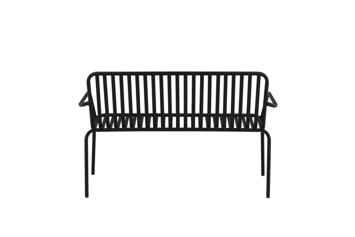 Peking Bank Sofa in Schwarz präsentiert im Onlineshop von KAQTU Design AG. Sitzbank ist von Venture Home