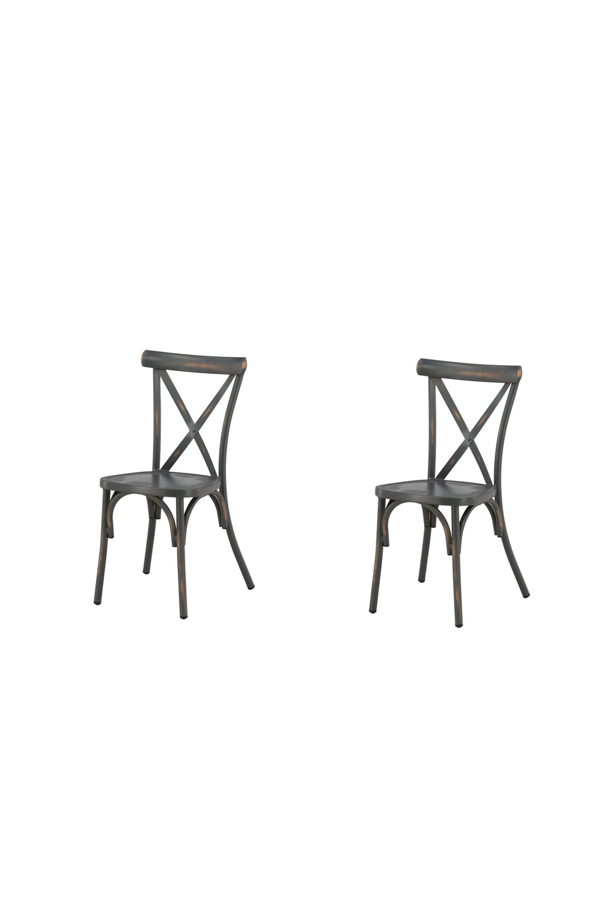 Tablas Stuhl in Dunkelgrau präsentiert im Onlineshop von KAQTU Design AG. Gartenstuhl ist von Venture Home