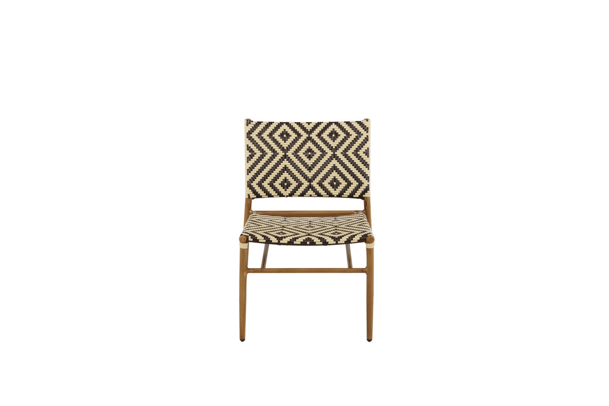 Calapan Stuhl in Braun präsentiert im Onlineshop von KAQTU Design AG. Outdoor-Sessel ist von Venture Home