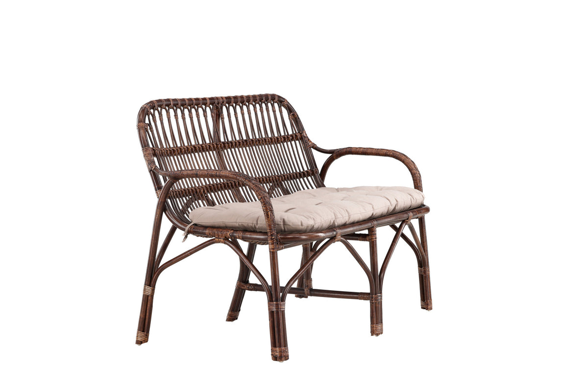 Nella 2-Seat Sofa in Dunkles Walnussholz präsentiert im Onlineshop von KAQTU Design AG. 2er Sofa ist von Venture Home