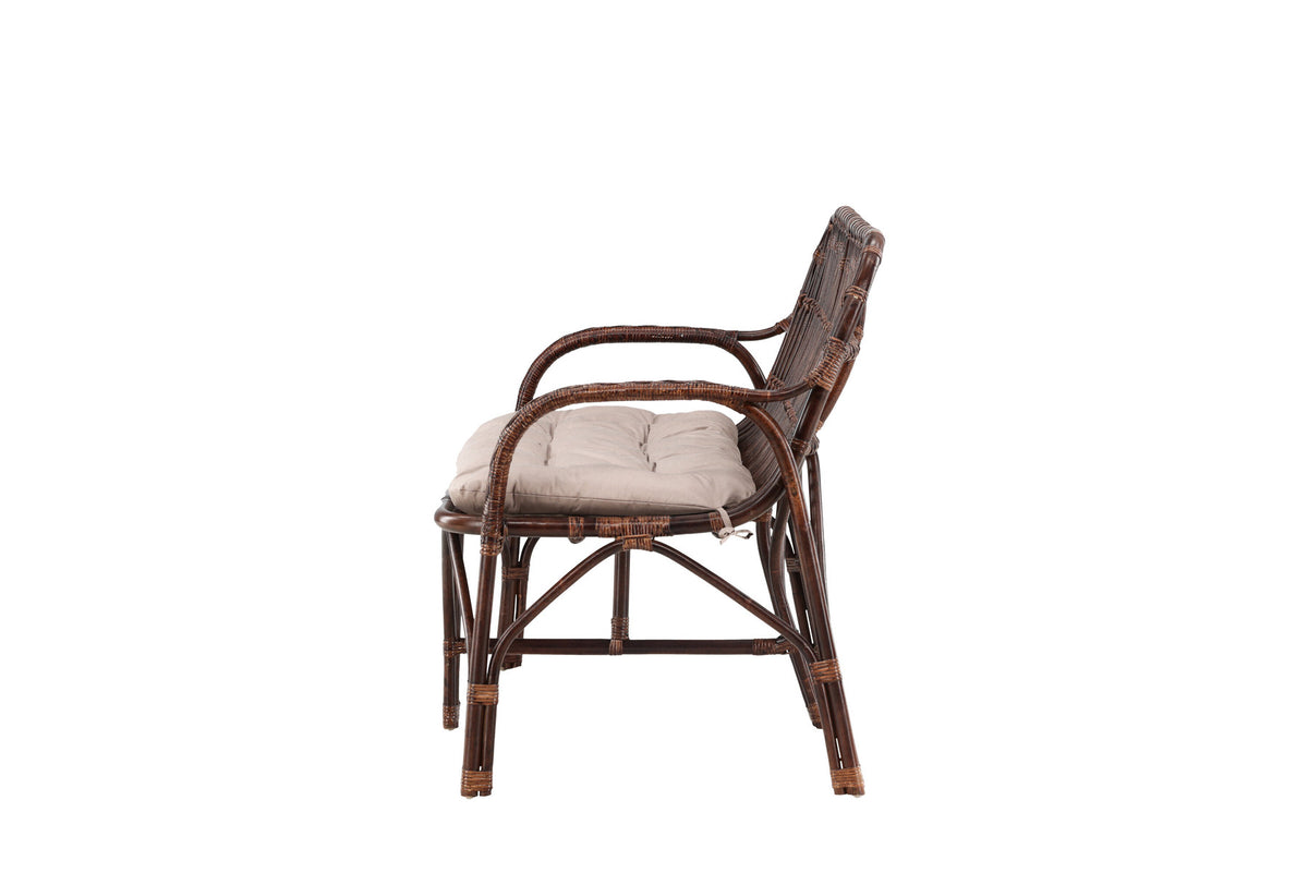 Nella 2-Seat Sofa in Dunkles Walnussholz präsentiert im Onlineshop von KAQTU Design AG. 2er Sofa ist von Venture Home