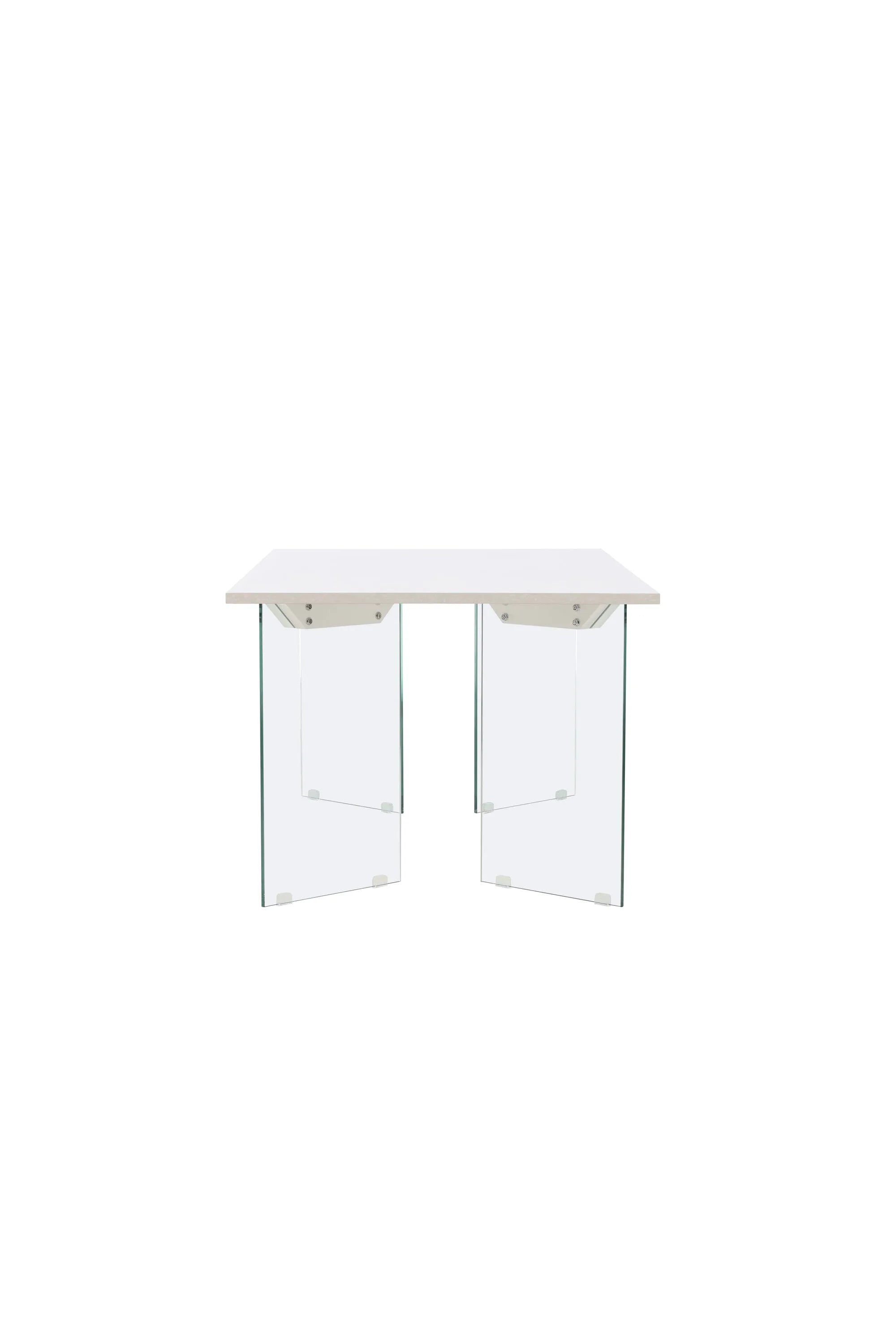 Ester Esstisch: Hochwertiges MDF trifft auf edles Glasdesign.