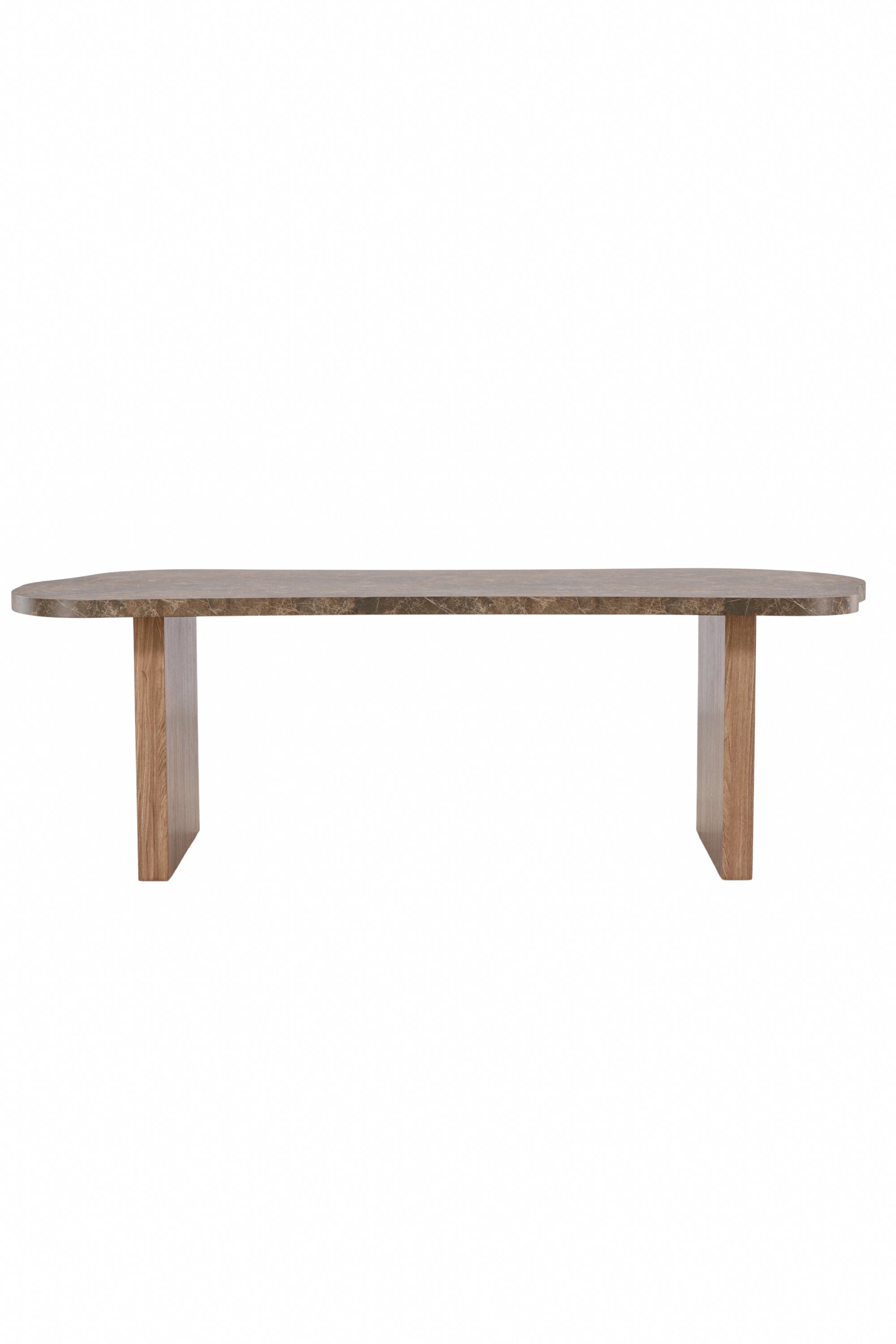 Der Eleonora Esstisch von Vind: Luxuriöse Marmoroptik, elegantes Design, 230x100 cm, zeitlose Eleganz für Ihr Esszimmer.