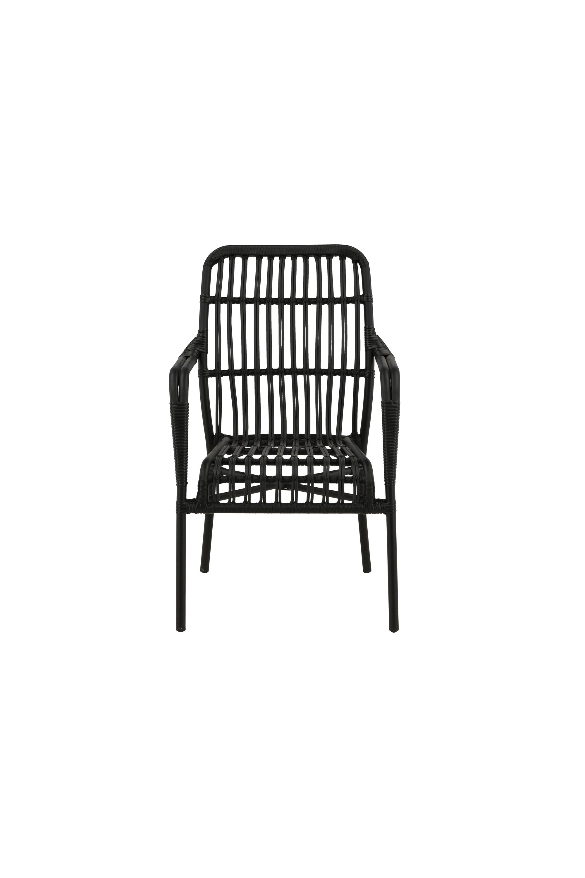 Rizal Stuhl in Schwarz präsentiert im Onlineshop von KAQTU Design AG. Outdoor-Sessel ist von Venture Home