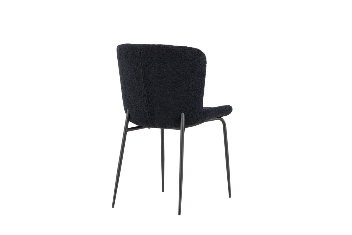 Modesto Esszimmerstuhl in Schwarz präsentiert im Onlineshop von KAQTU Design AG. Schalenstuhl ist von Venture Home