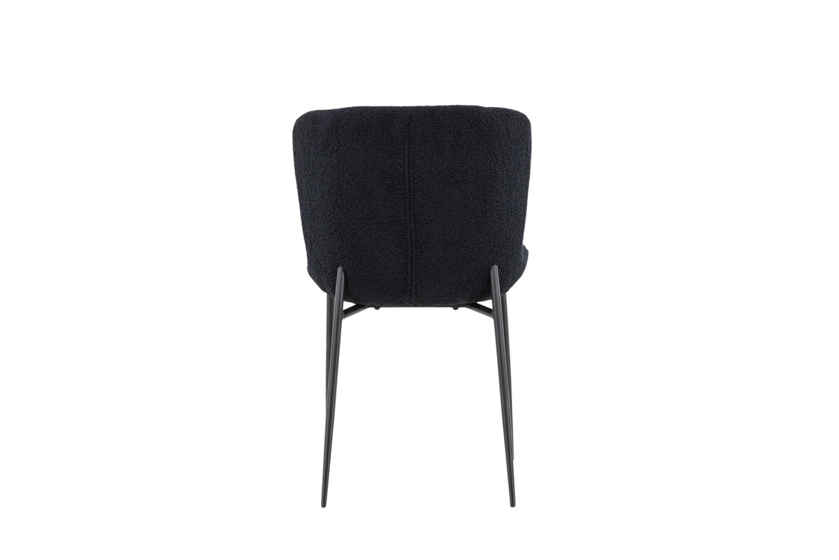 Modesto Esszimmerstuhl in Schwarz präsentiert im Onlineshop von KAQTU Design AG. Schalenstuhl ist von Venture Home