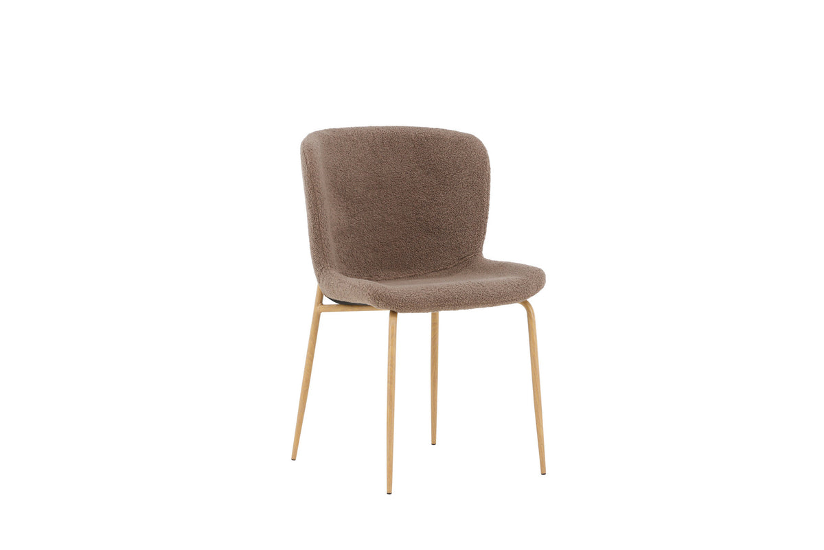 Modesto Esszimmerstuhl in Braun präsentiert im Onlineshop von KAQTU Design AG. Schalenstuhl ist von Venture Home