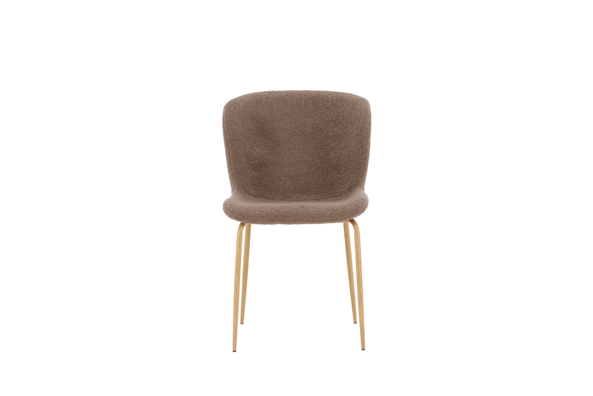 Modesto Esszimmerstuhl in Braun präsentiert im Onlineshop von KAQTU Design AG. Schalenstuhl ist von Venture Home