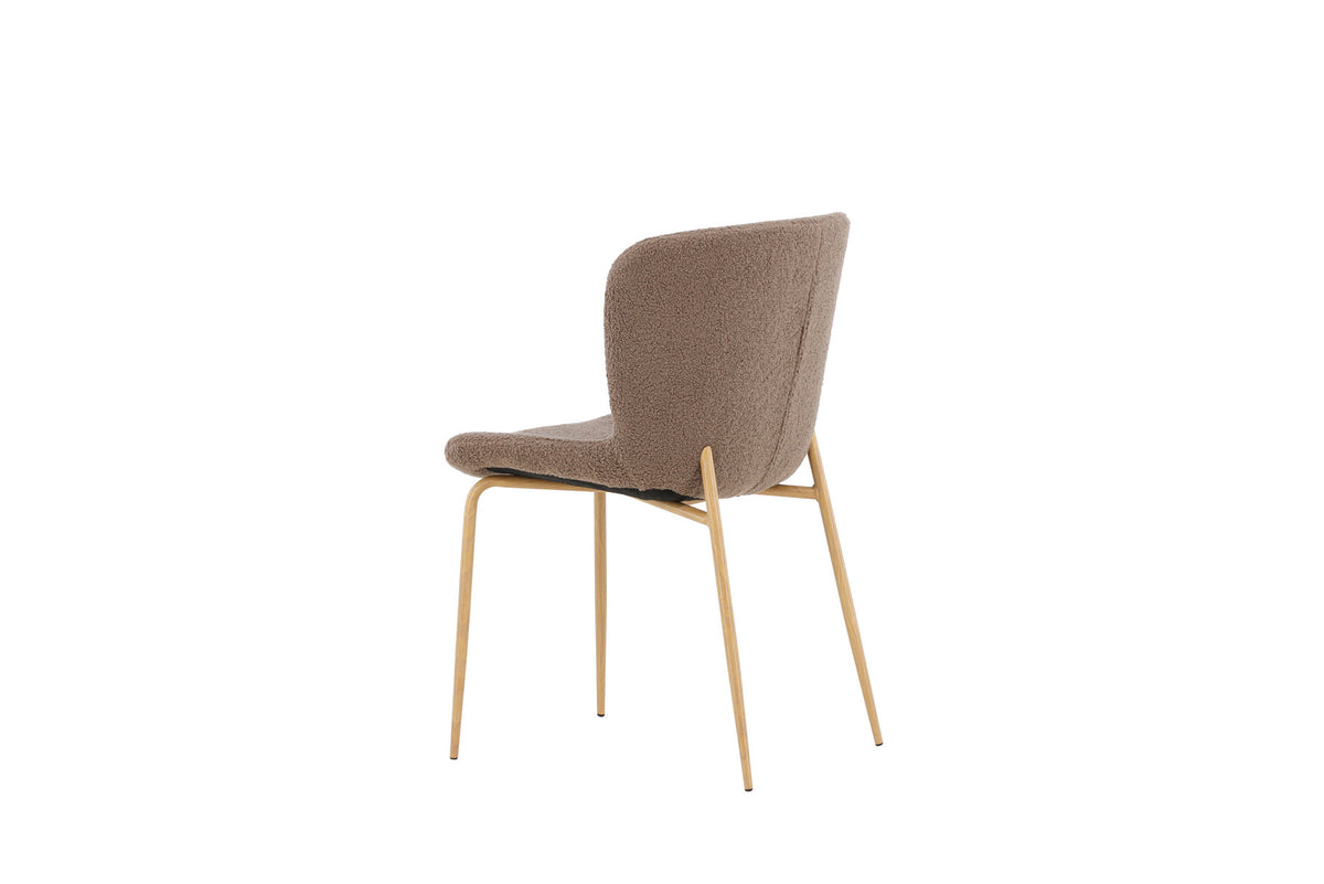 Modesto Esszimmerstuhl in Braun präsentiert im Onlineshop von KAQTU Design AG. Schalenstuhl ist von Venture Home