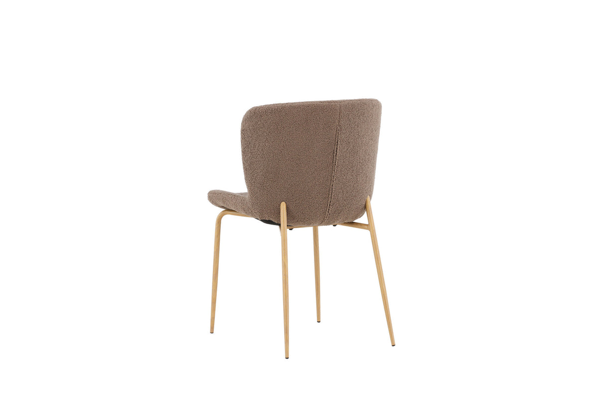 Modesto Esszimmerstuhl in Braun präsentiert im Onlineshop von KAQTU Design AG. Schalenstuhl ist von Venture Home